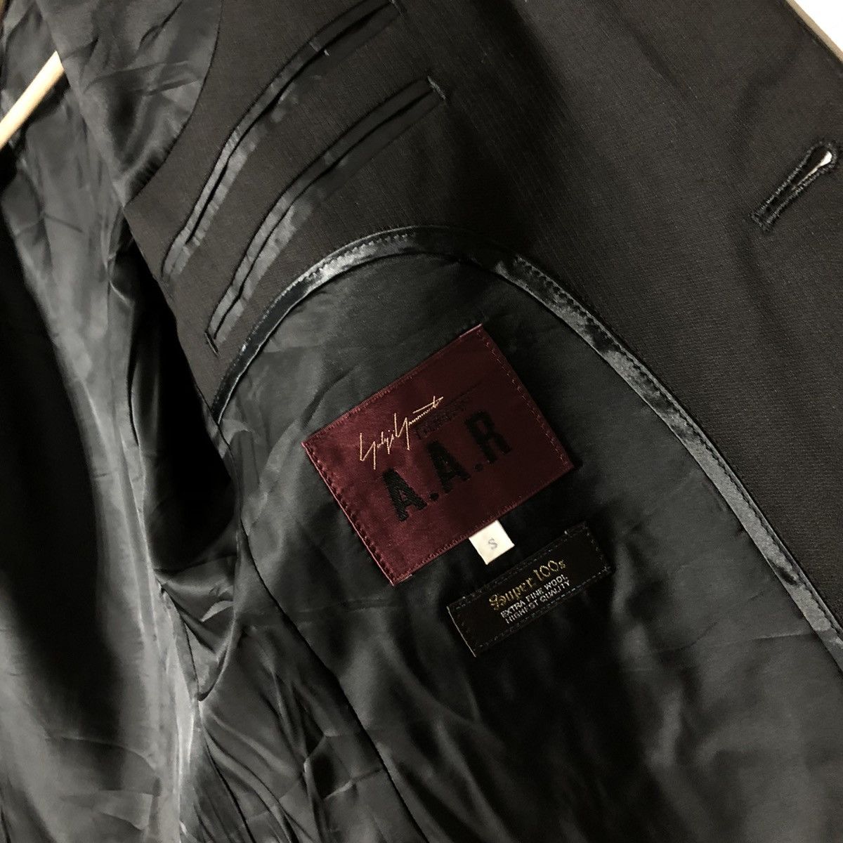 YOHJI YAMAMOTO SIGN A.A.R D'URBAN CASUAL COAT - 9