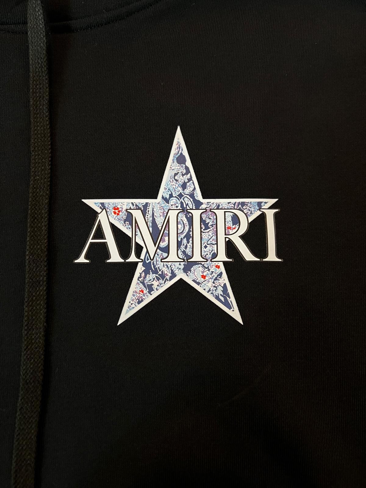 Amiri Paisley Star Hoodie - 1