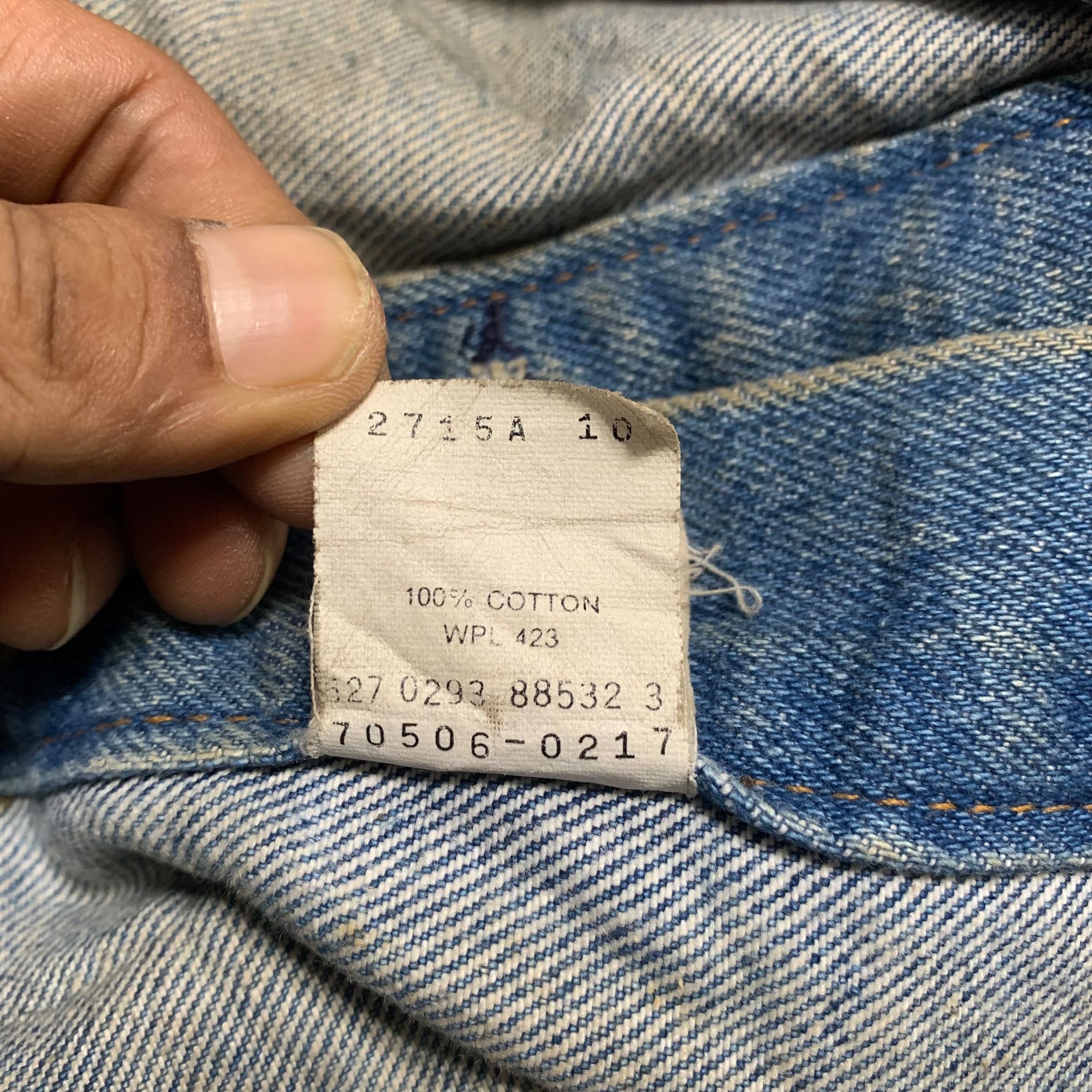 Vintage 90s Levis 70506 Denim Jacket - 12