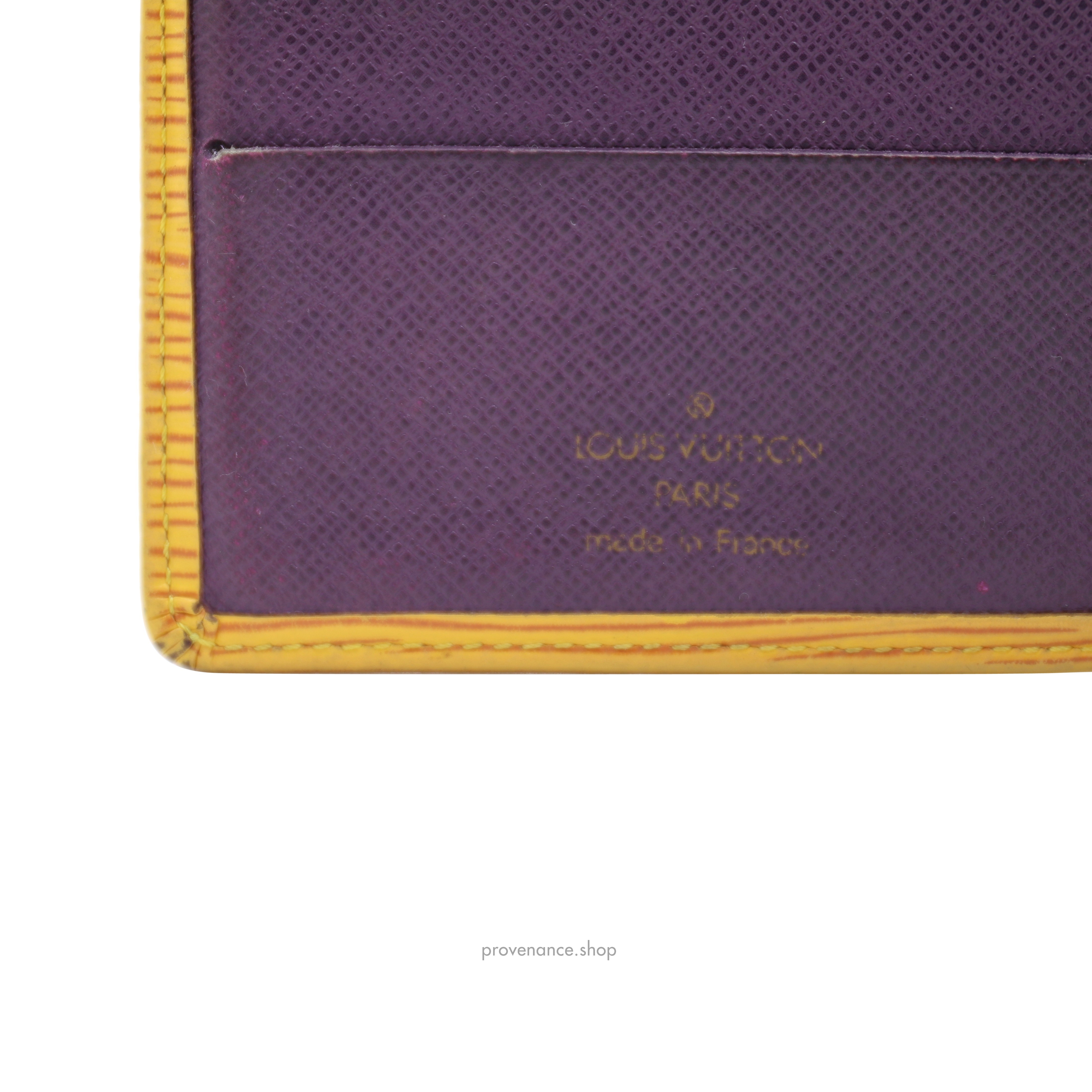 Marco Wallet - Tassil Yellow Epi Leather - 7