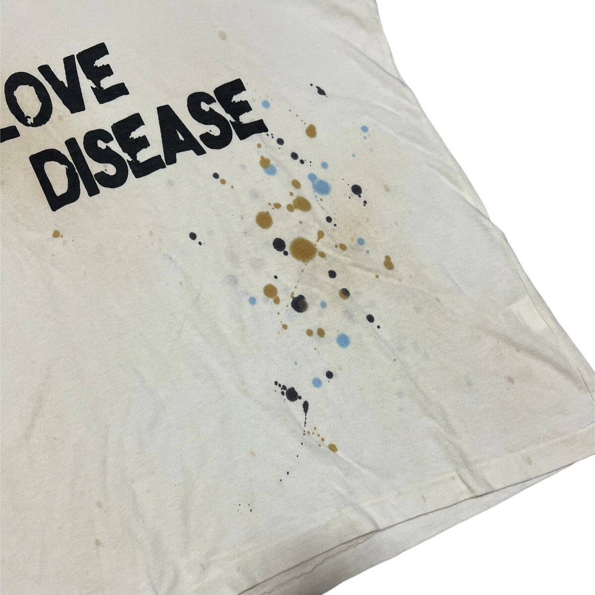 SS08 Yohji Yamamoto Pour Homme Love Disease T shirt - 4
