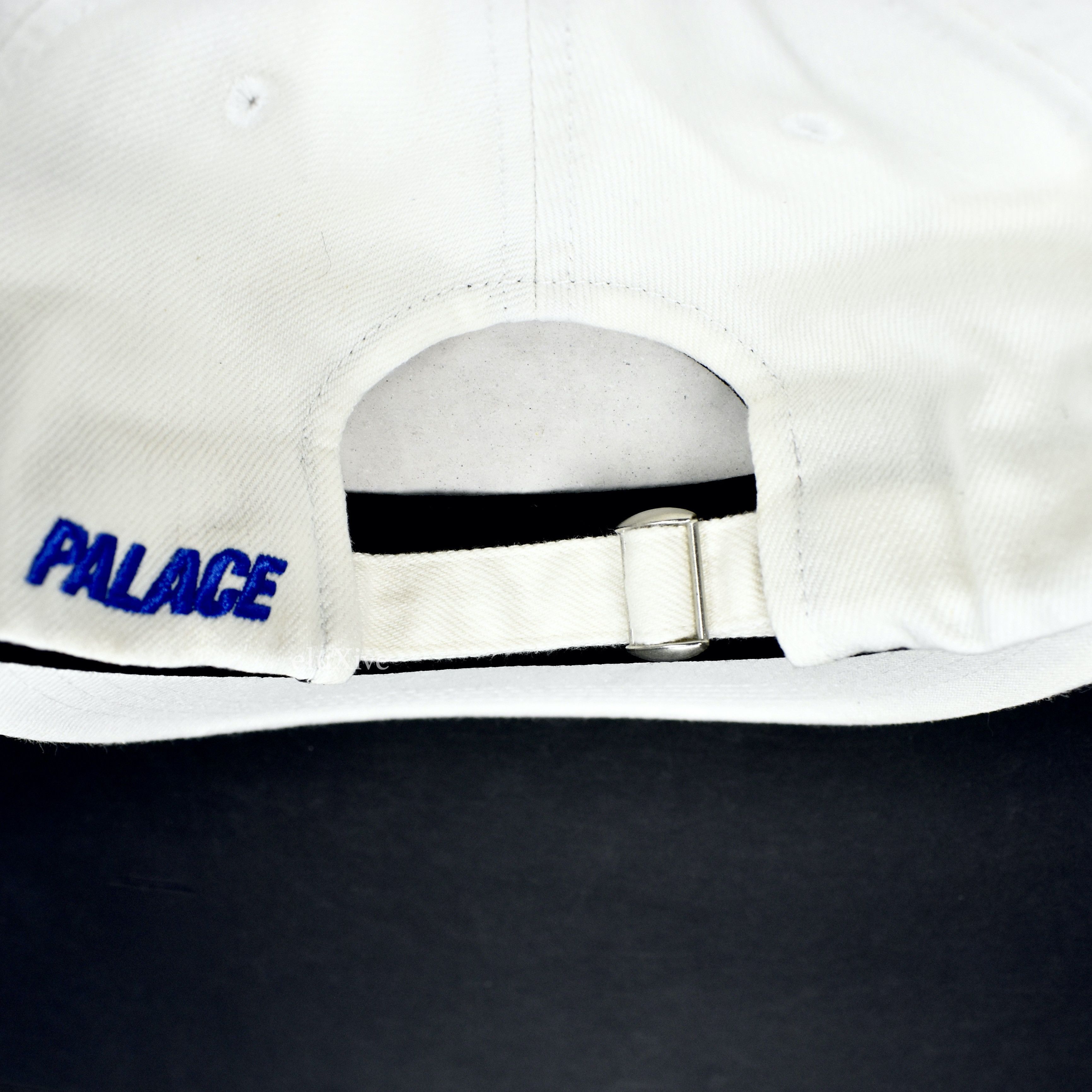 Palace Hawaii Floral Logo Denim Hat White DS SS22 - 4