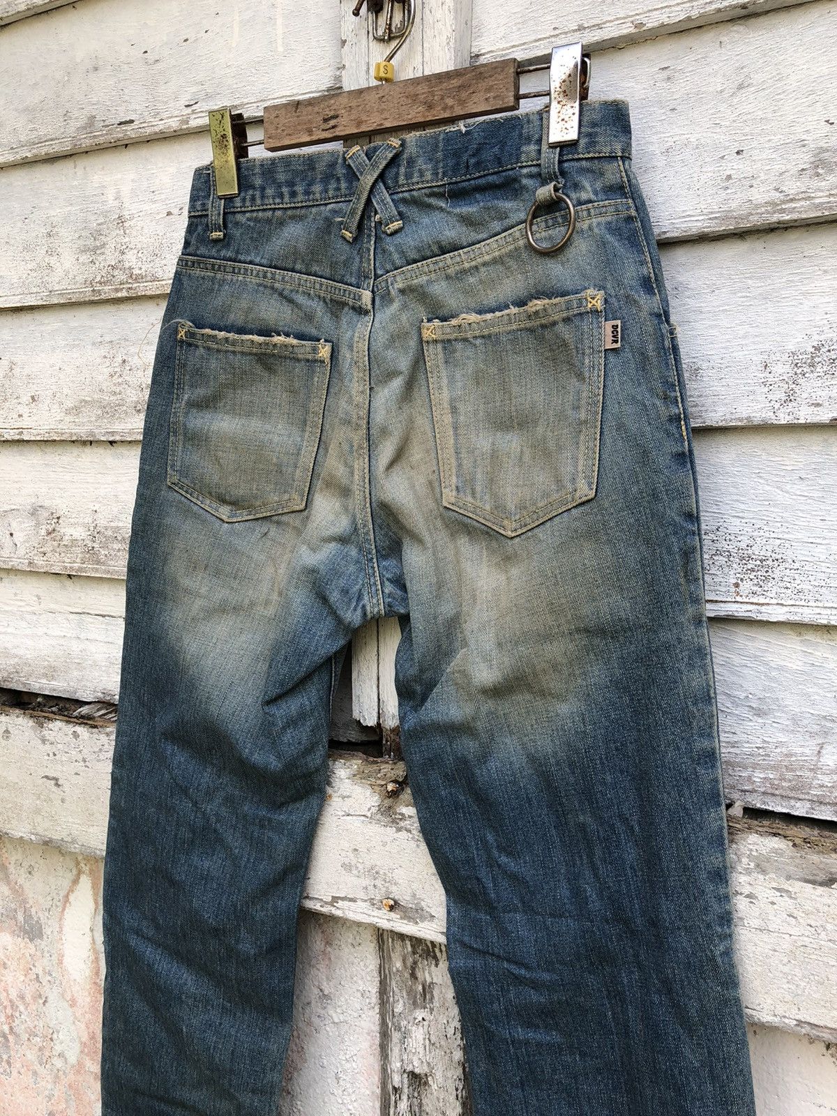 💯Felir💯Discovered Distressed Bush Pocket Pant Jean - 8