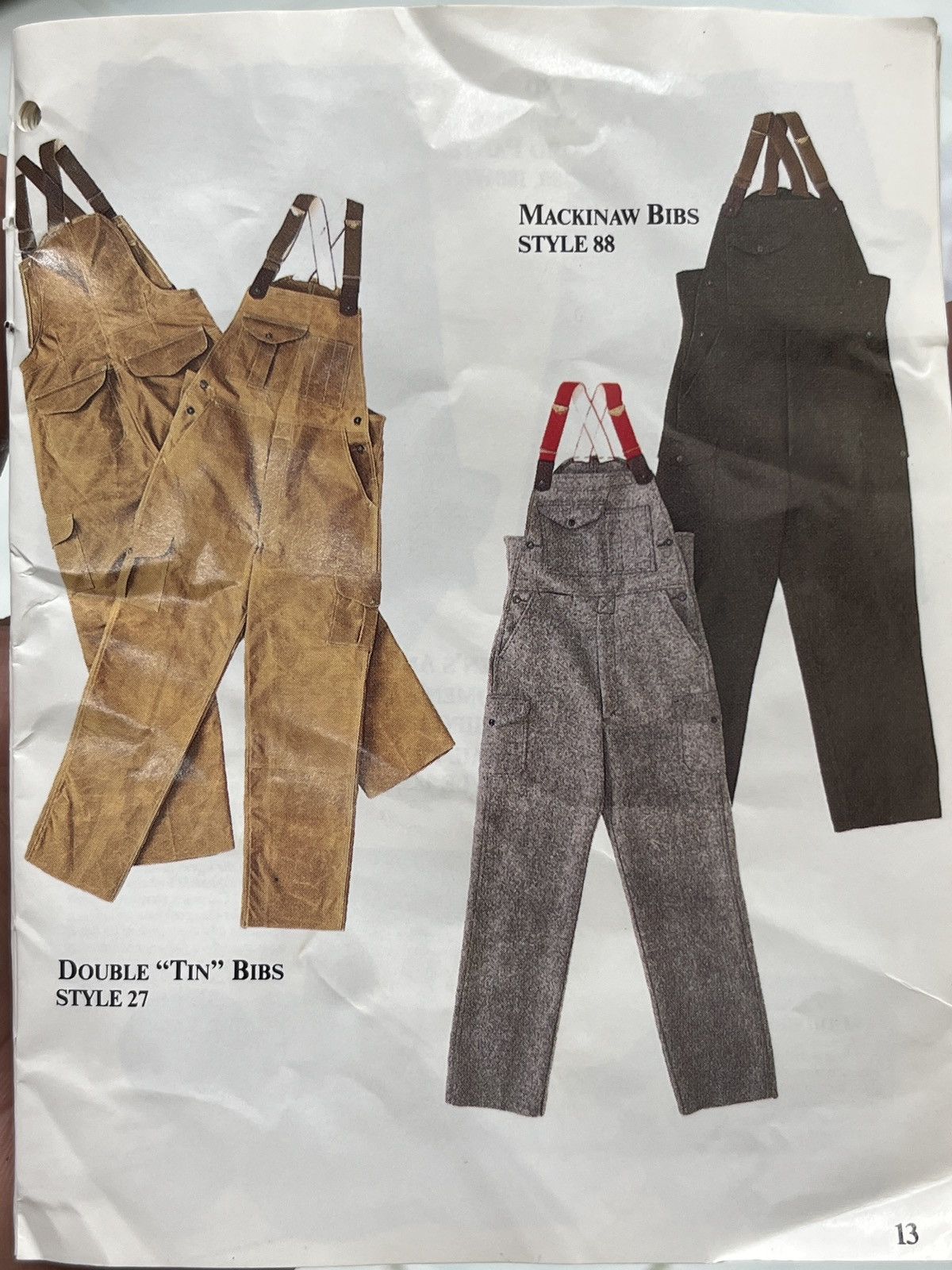 🔥🔥🔥STEALS FILSON MACKINAW BIBS STYLE 88 OVERALLS - 2