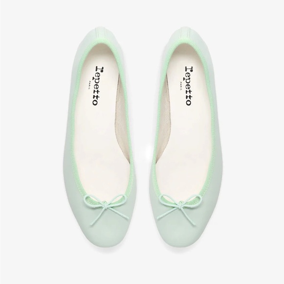 Repetto Camille Ballet Flat Heels Aqua Green EU 36 - 2