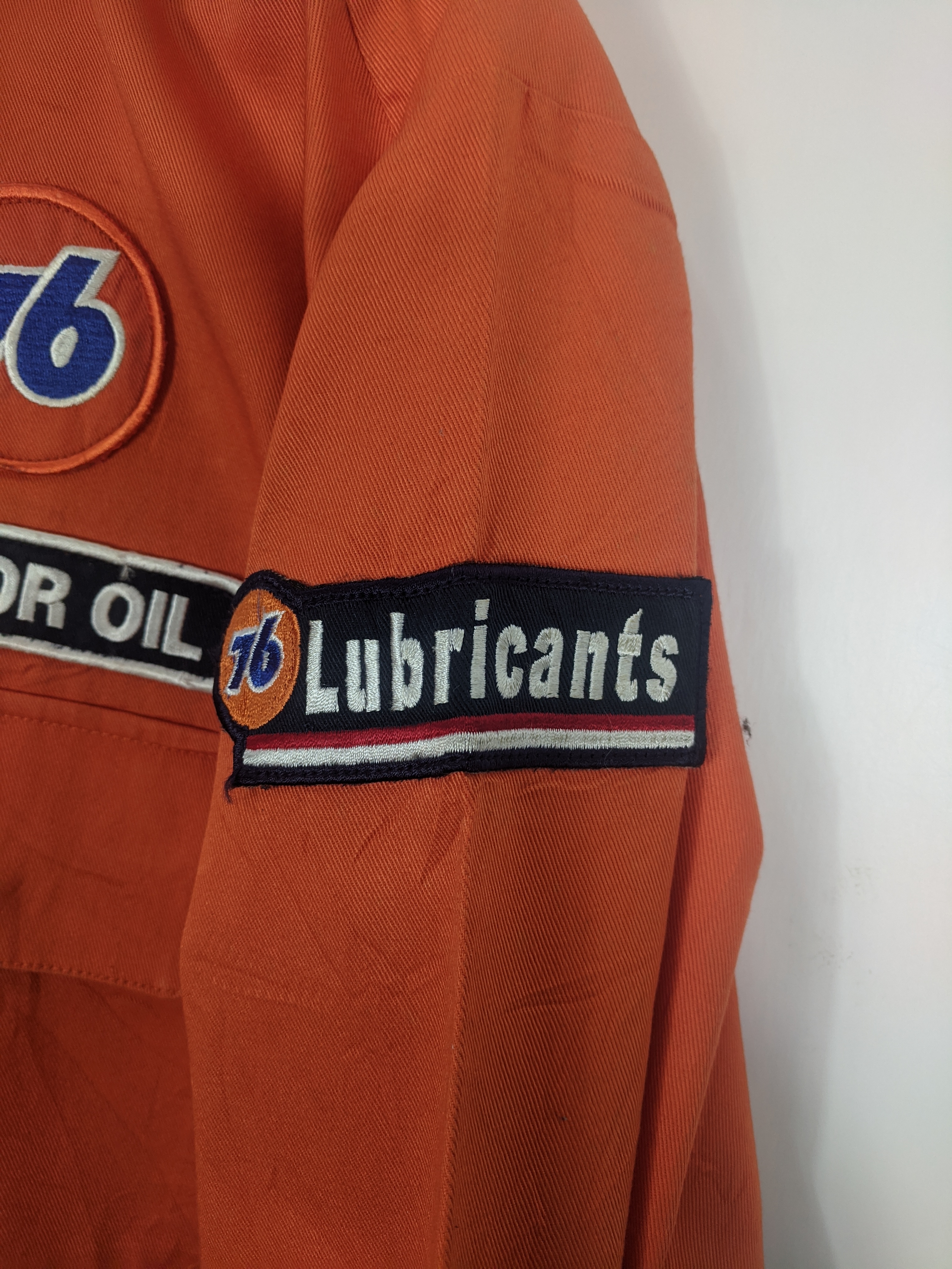 Vintage - Vintage 76 Lubricant Racing Jacket Full Patch - 13