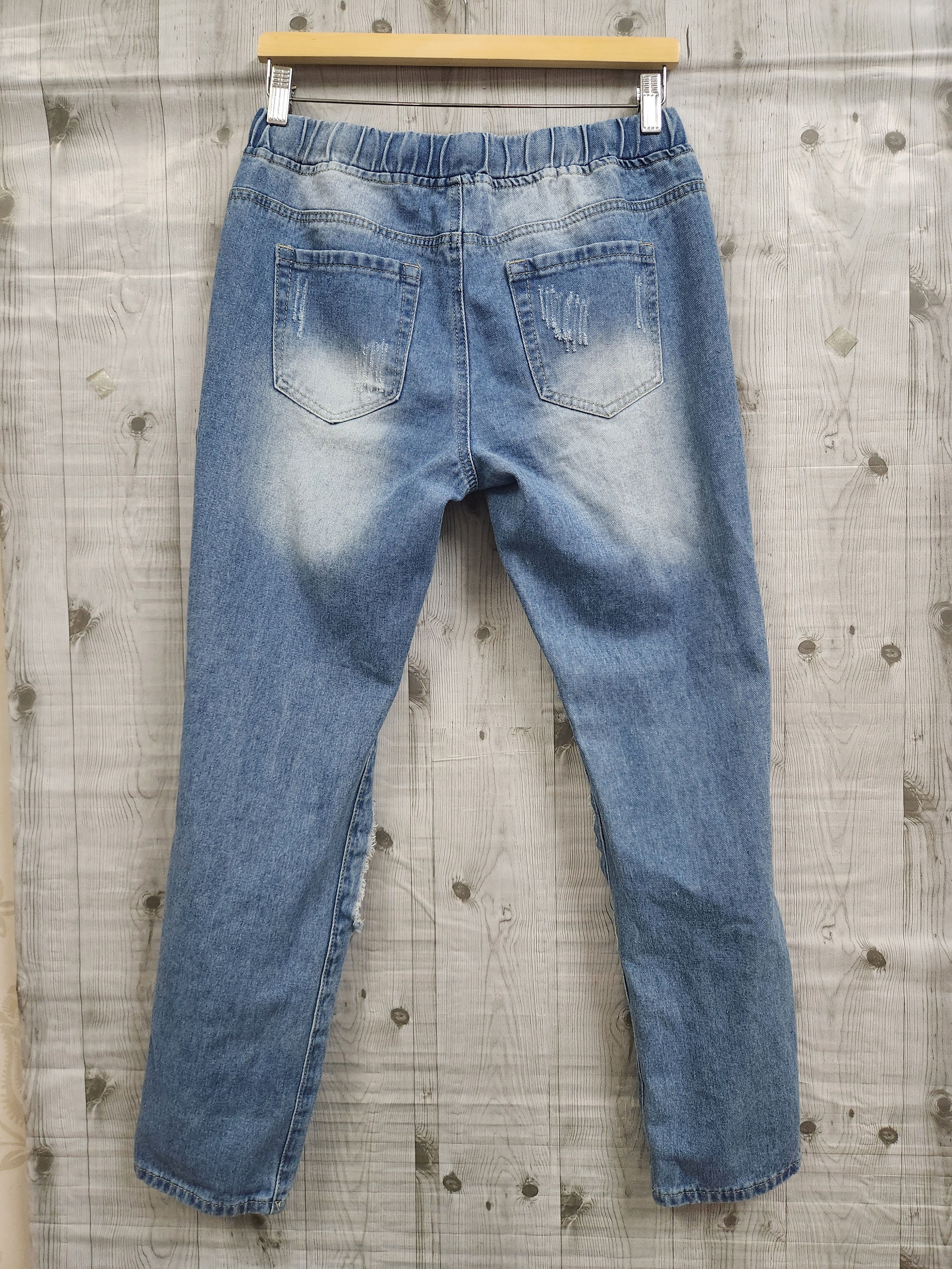 America - Avant Garde Seditionaries Distressed Mesh Denim Jeans - 8