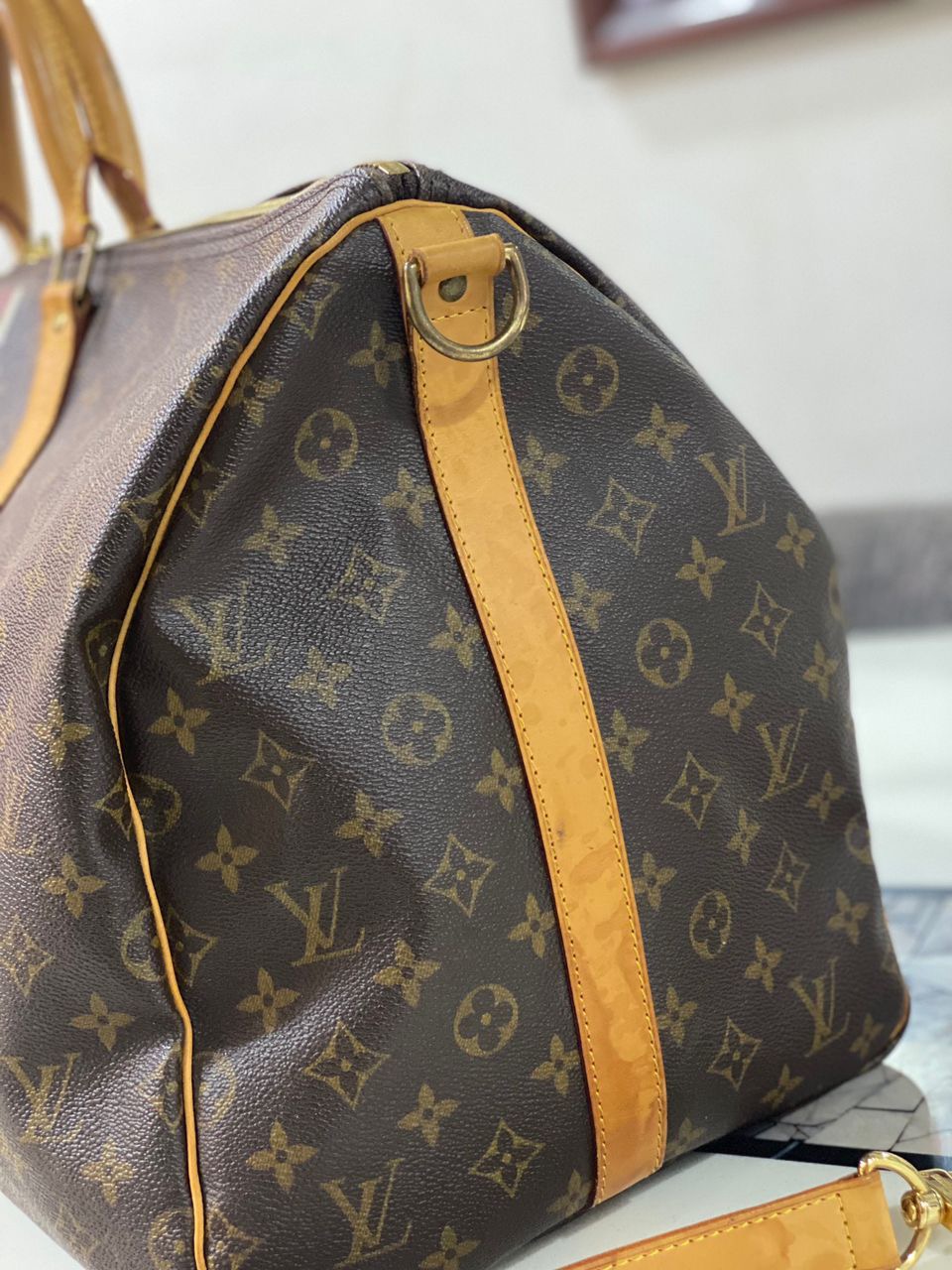 Authentic LOUIS VUITTON KEEPAL 55 - 8