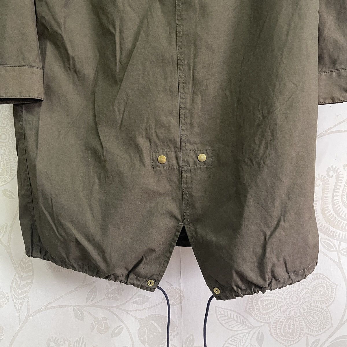 Japanese Brand - Vetements De Travail Long Parka Coat Fishtail Jacket Hooded - 14