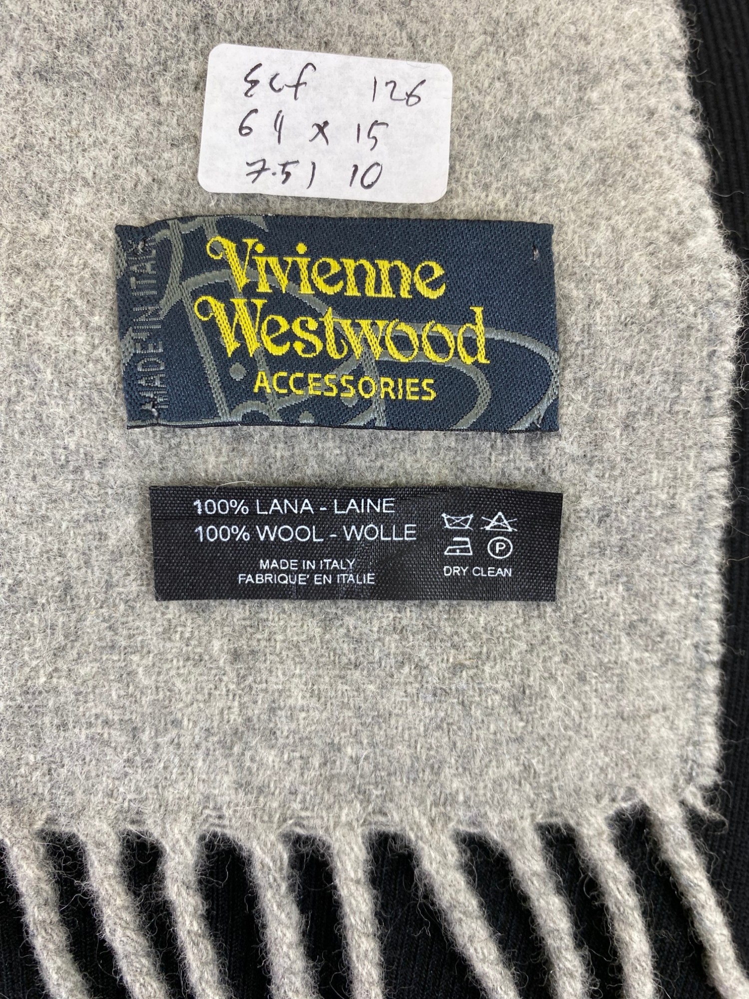 Vintage Vivienne Westwood Wool Scarf / Neck Wear - 6