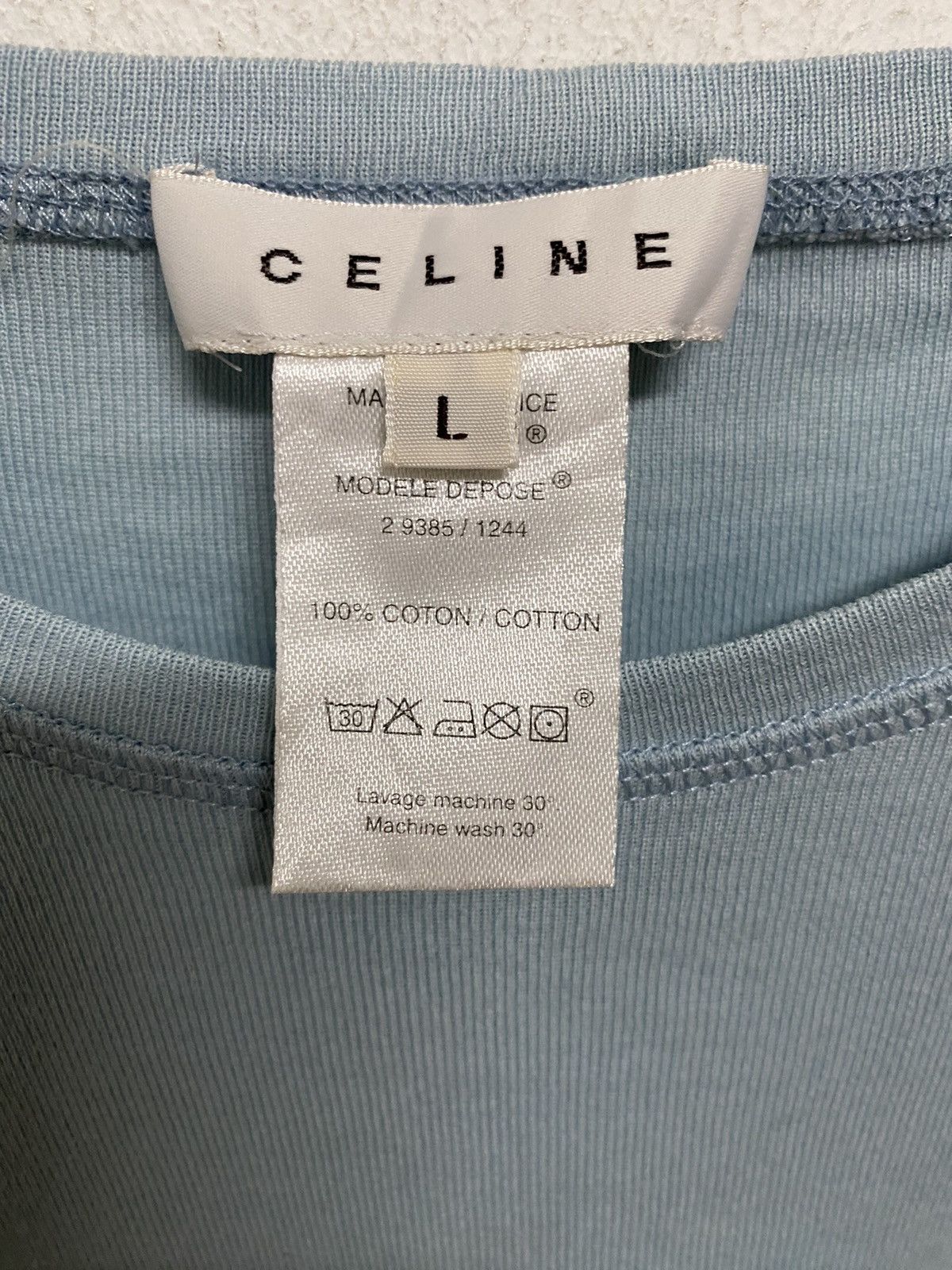 Celine Logo Muscle Tank Sleeveless - 5