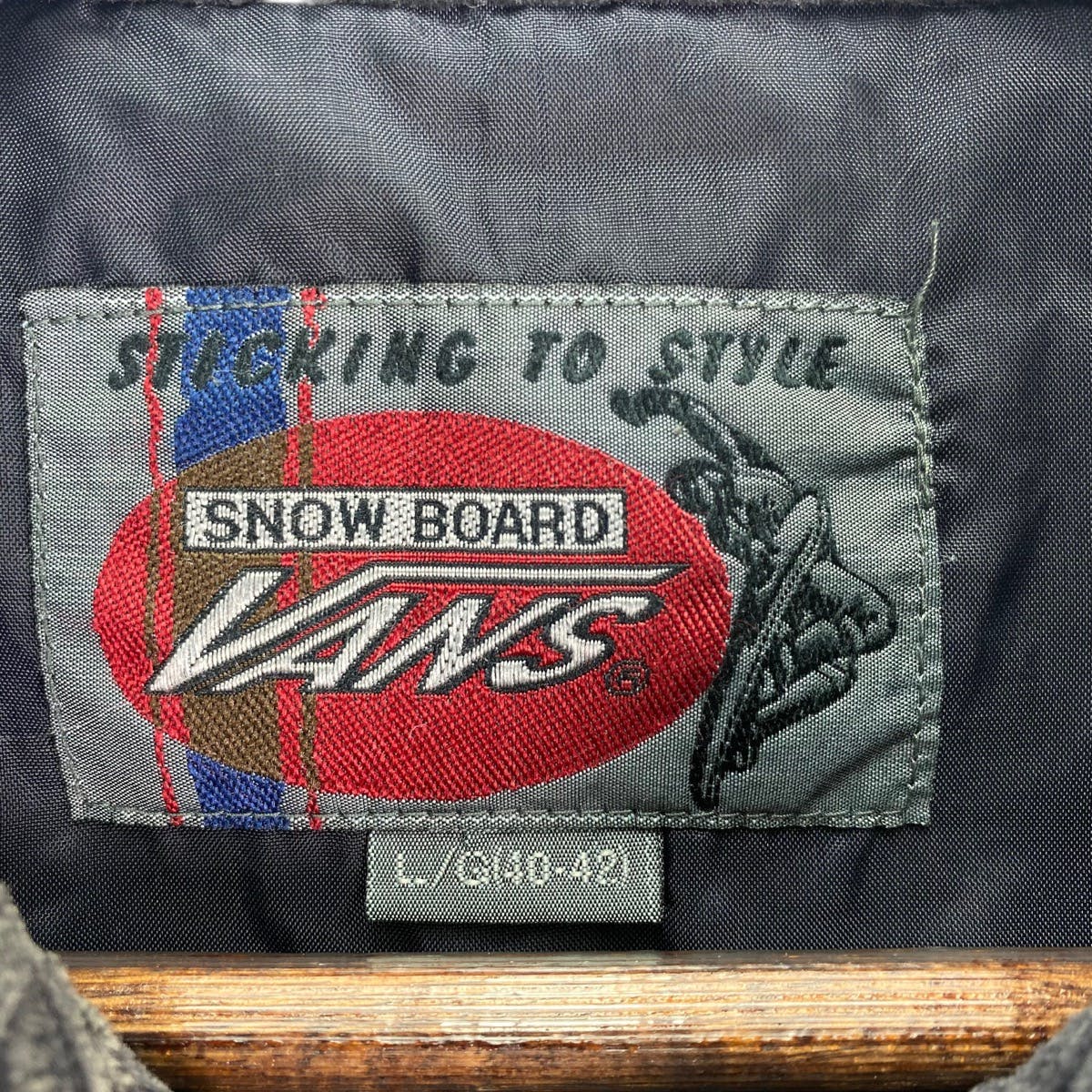 Vintage Vans Snowboard Corduroy Zipper Jacket - 9