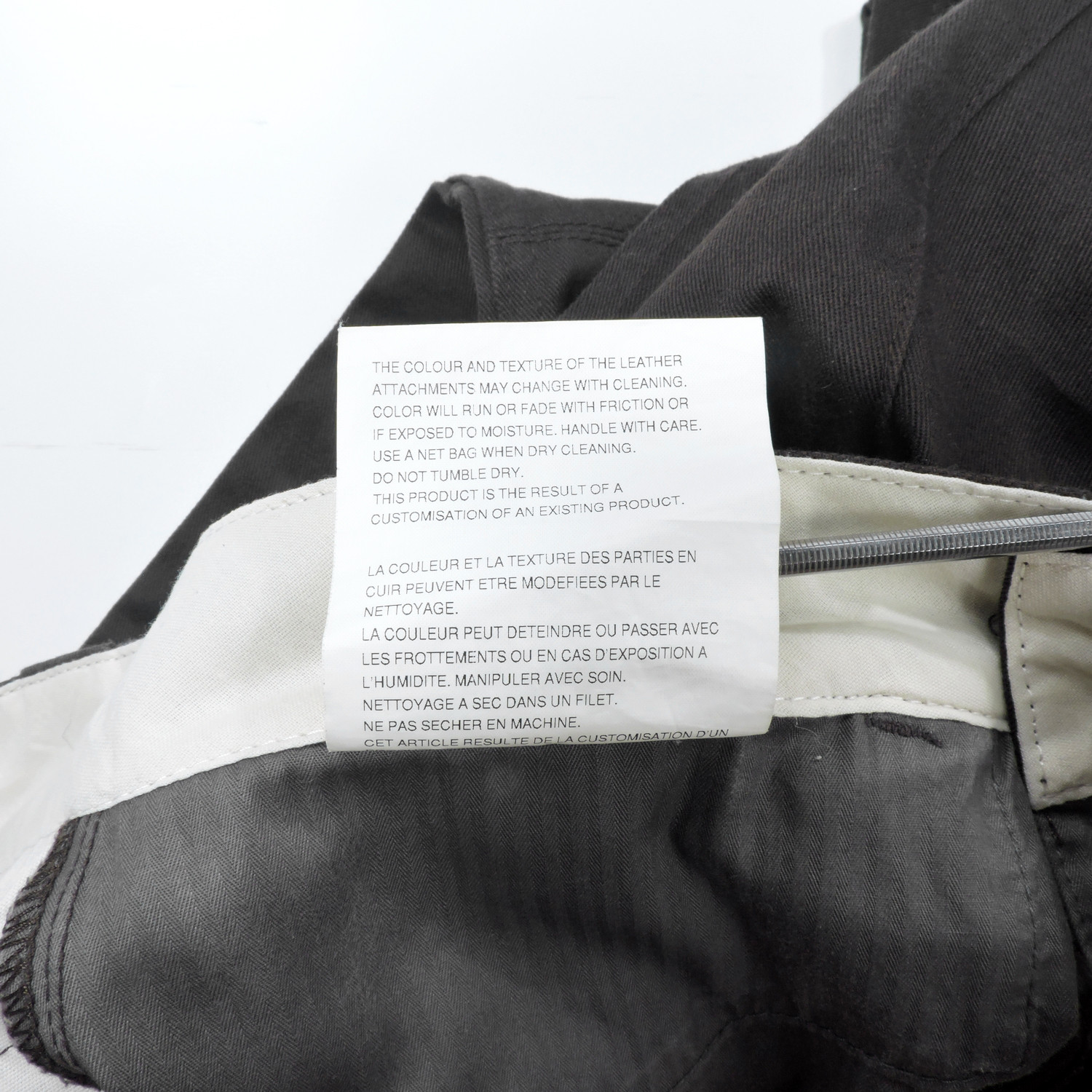EYE JUNYA WATANABE COMME DES GARÇONS MAN X DICKIES HYBRID BUCKLEBACK CARGO WORK PANTS - 6