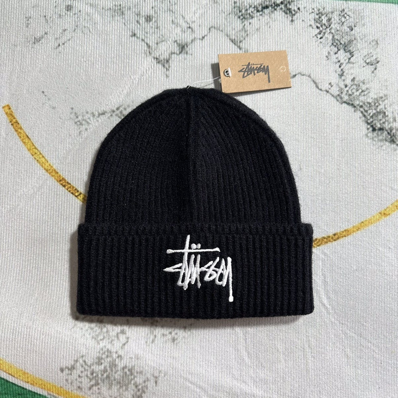 STUSSY BASIC LOGO BEANIE - 1