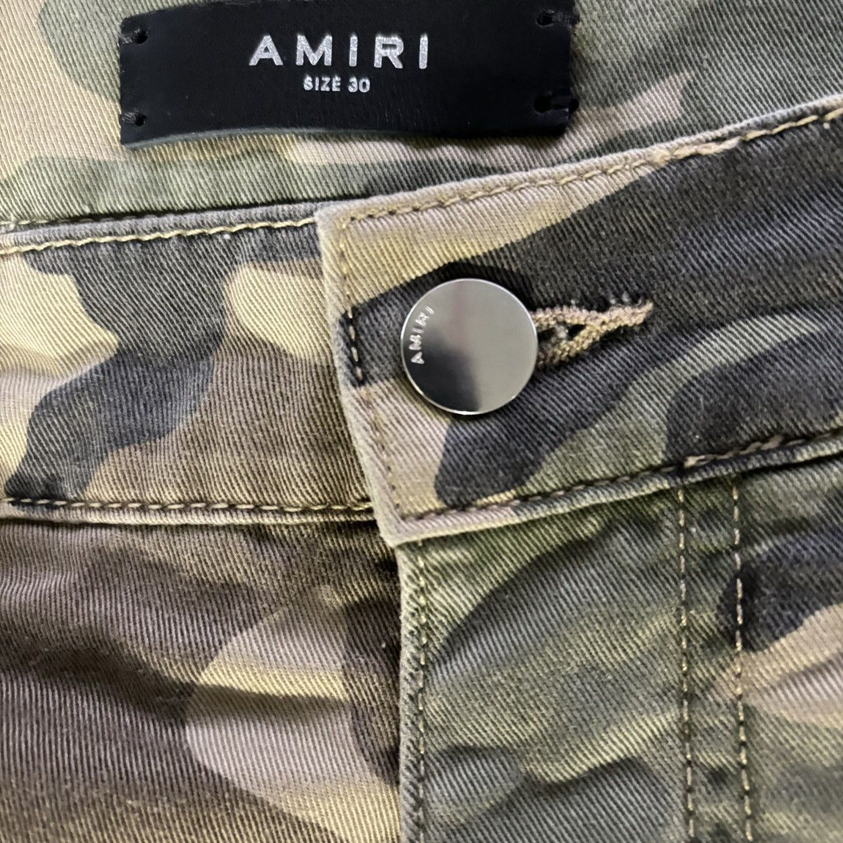 AMIRI Utility Straight-Leg Camouflage-Print Cotton-Twill Cargo Trousers - 3