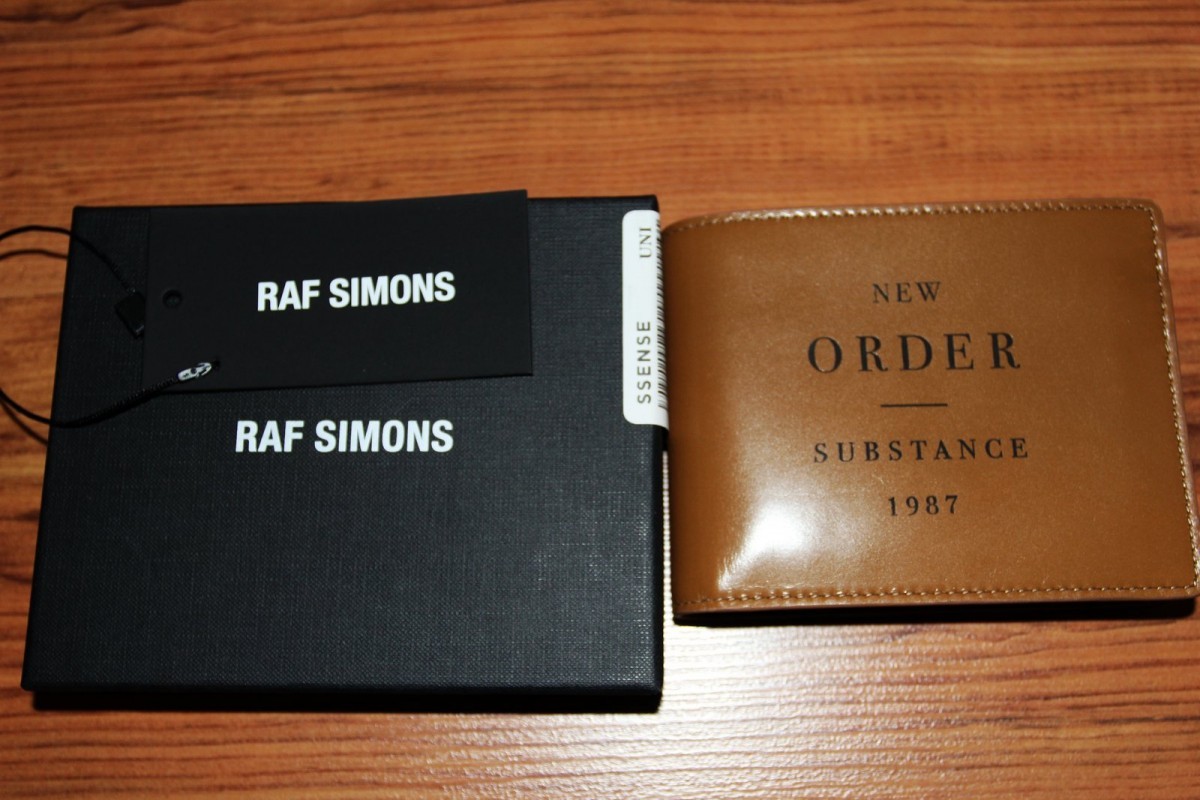 BNWT SS18 RAF SIMONS NEW ORDER WALLET - 7