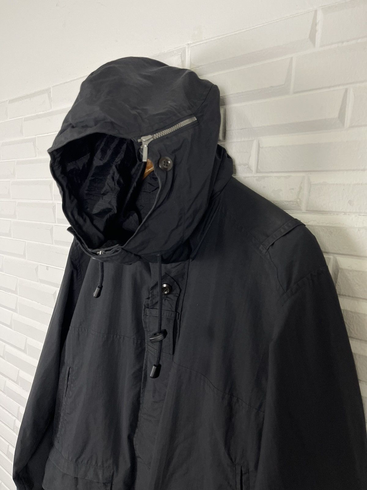 Black Parkas Astro Jacket Hoodie Division of Paul Smith - 2