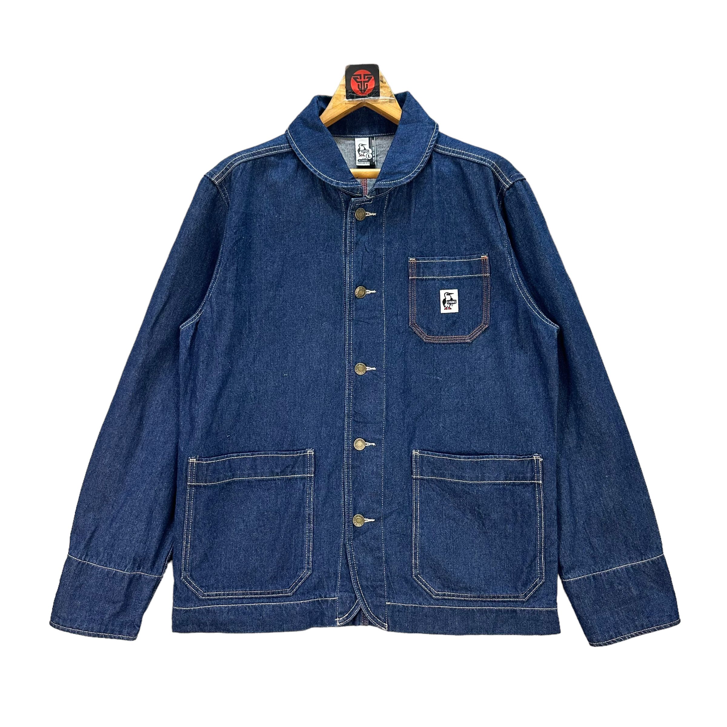 Workers - CHUMS DENIM WORK CHORE JACKET #7693-165