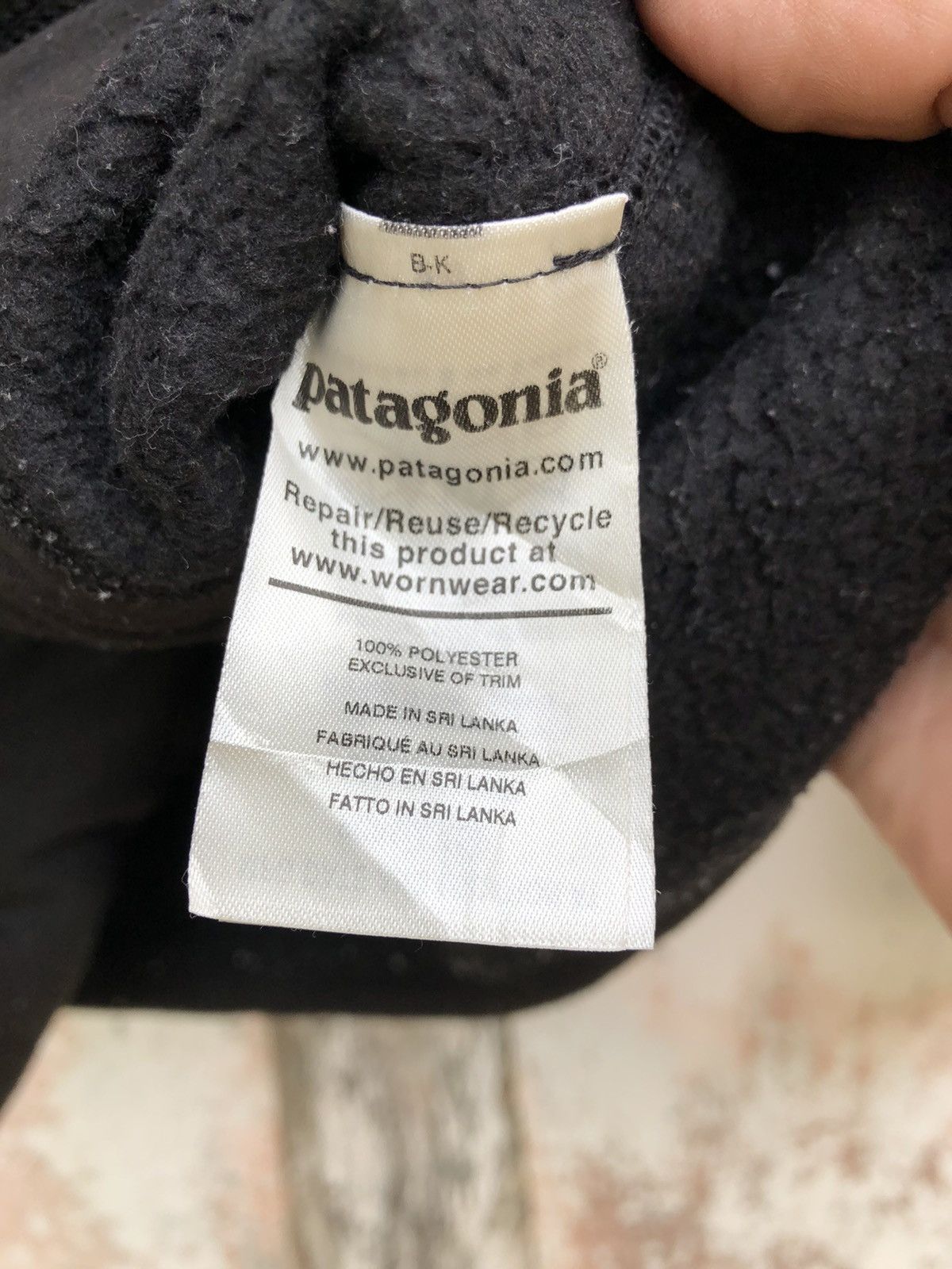 Patagonia Polyester Black Jacket - 8
