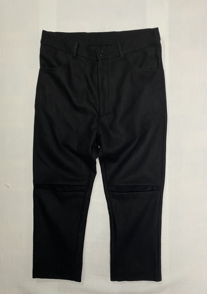 Basisbroek - Basisbroek Wool Cropped Pants Belgium Made Products - 2