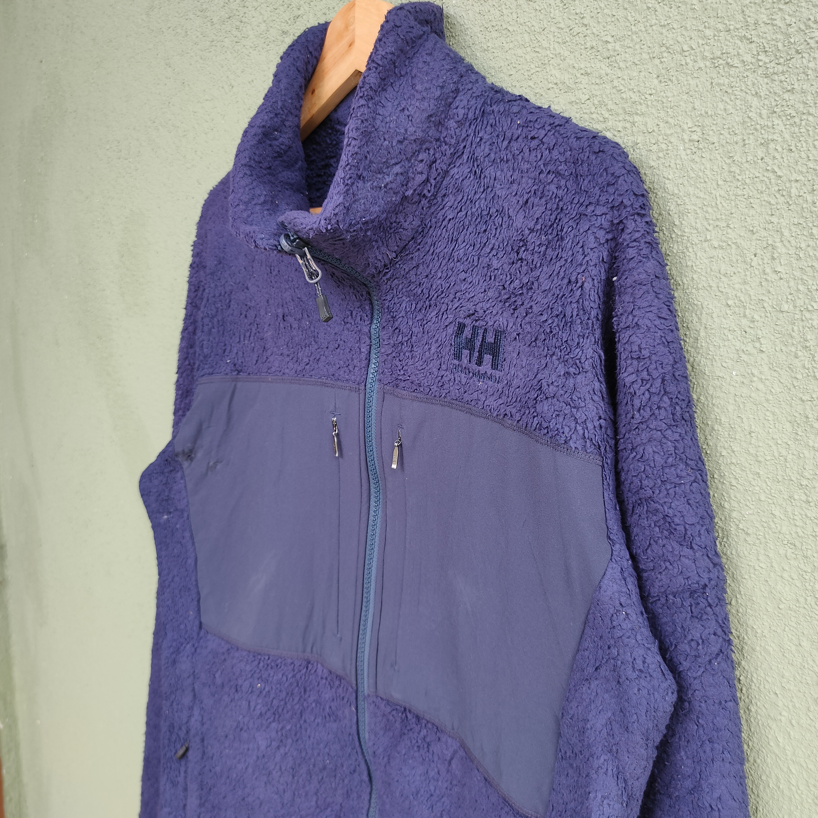 Vintage - Vintage HELLY HANSEN Sherpa Zipper Ups Jacket - 5