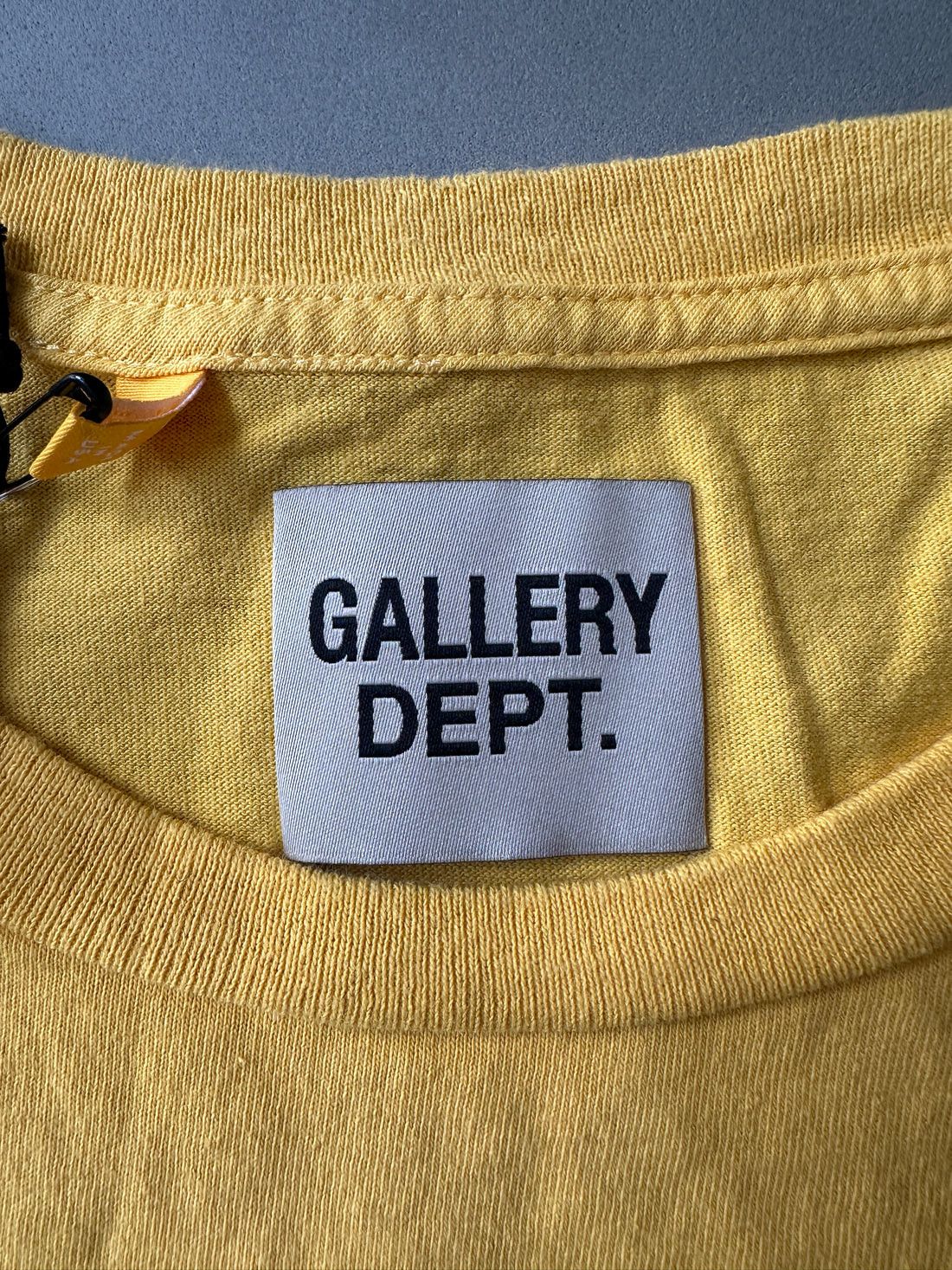 Gallery Dept. Yellow Fucked Up Logo T-Shirt - 3