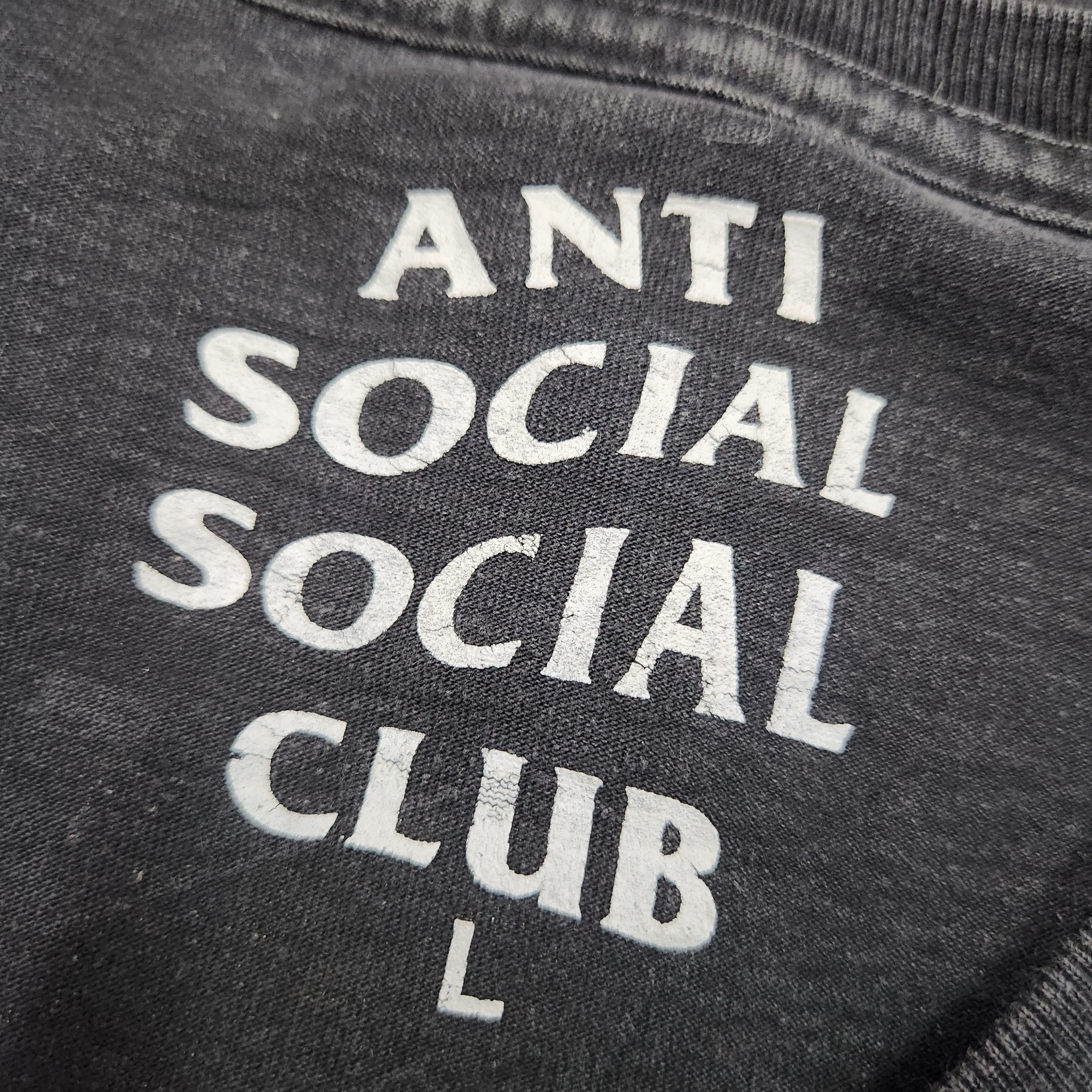 Anti Social Social Club Big Logo Printed TShirt - 3