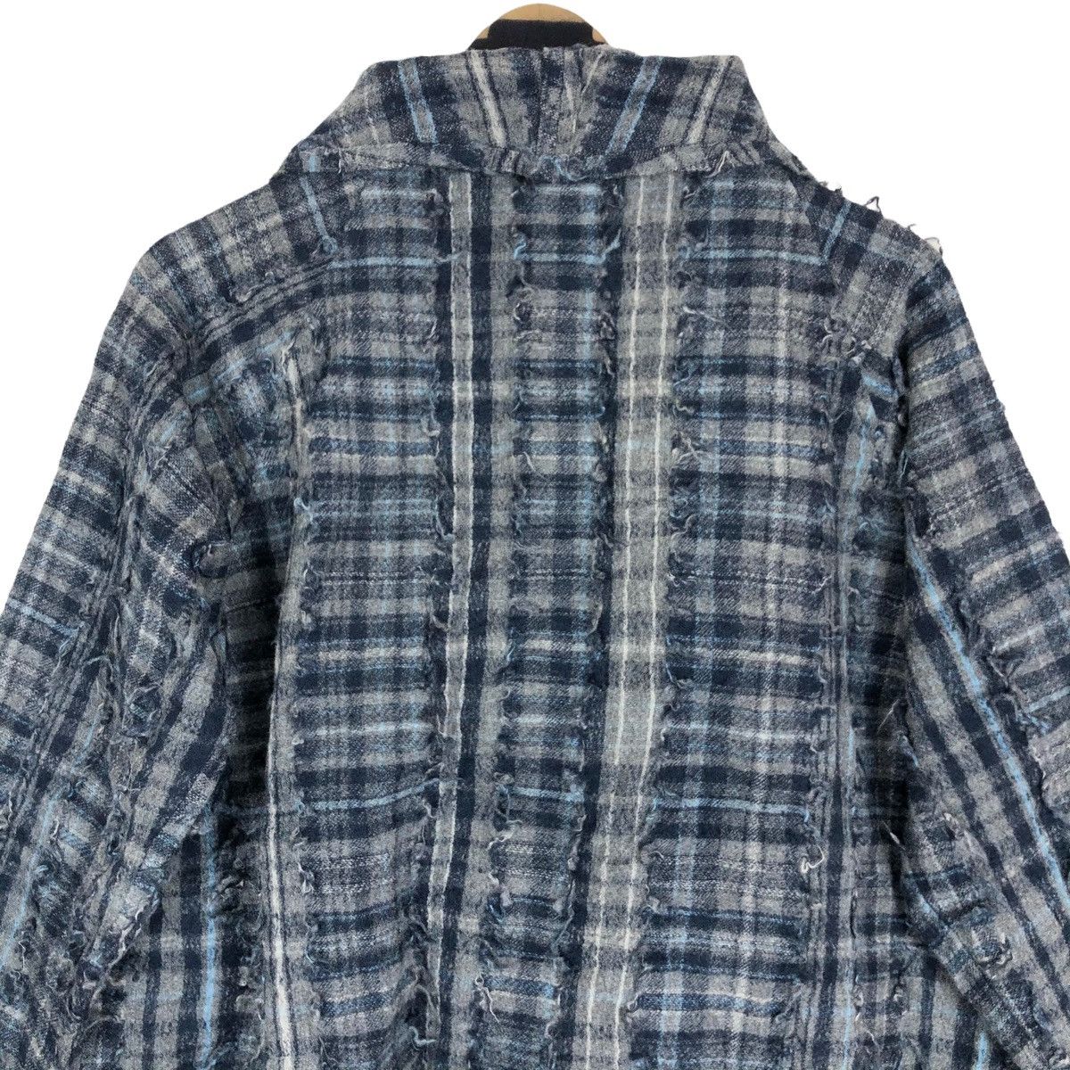 Designer - Jurgen Lehl Checkered Pattern Light Jacket - 14