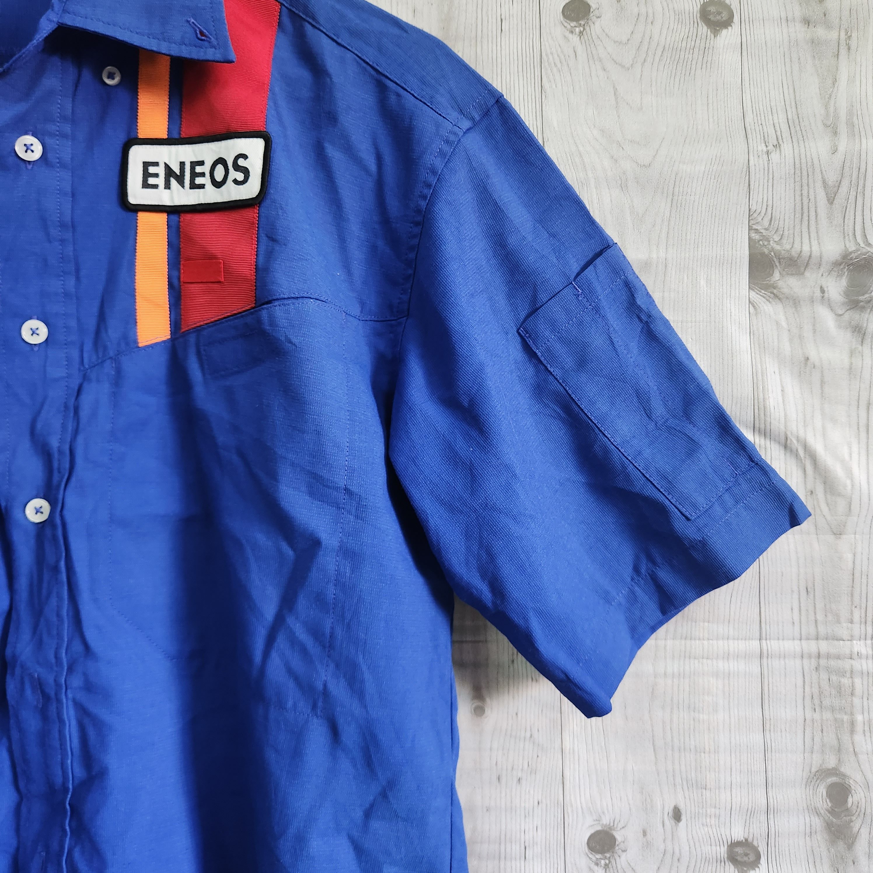 Vintage Japan ENEOS Workers Outlet Shirts - 13