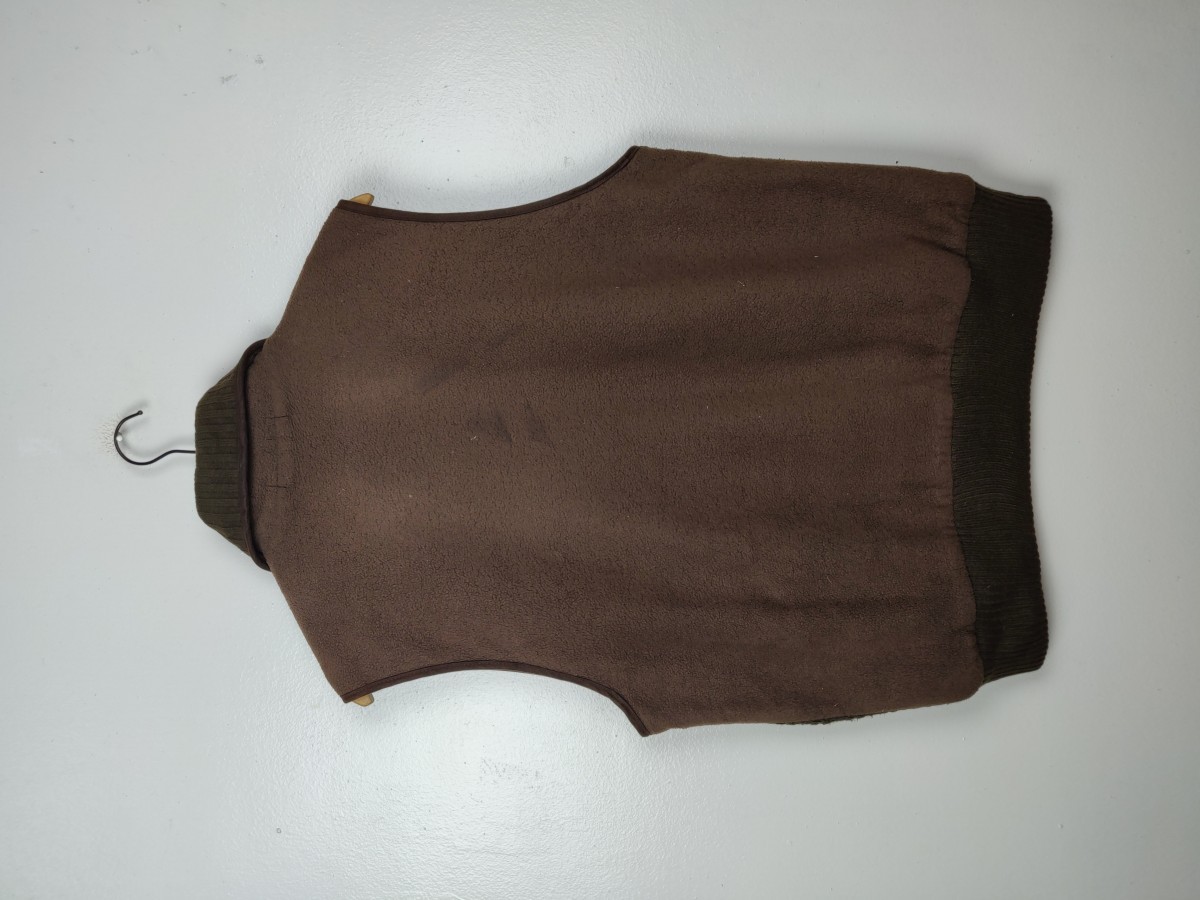 Lindbergh - Japan Woven Vest Coogi Style Button Jacket - 8