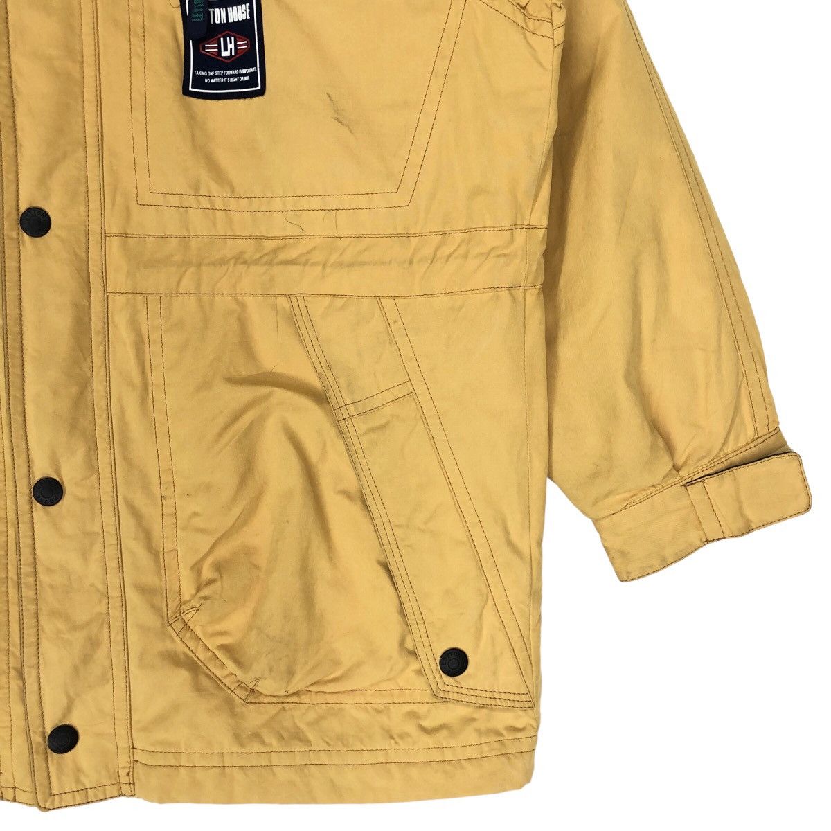 Vintage - Leyton House Marine Jacket Yellow - 6