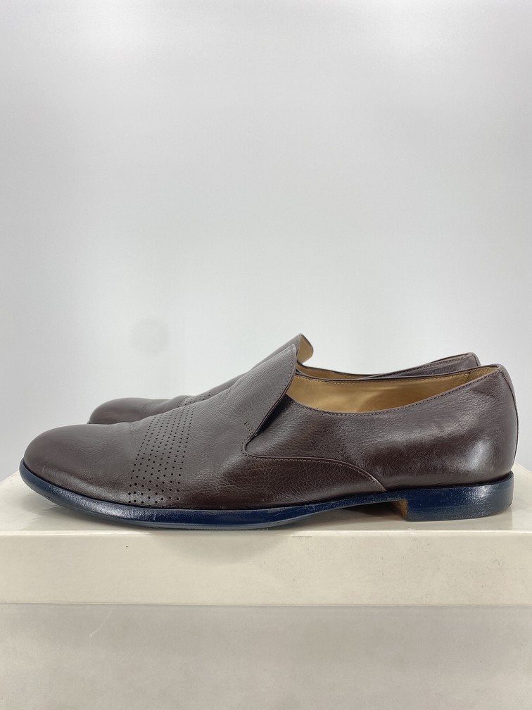 Brown Leather Loafers - 1