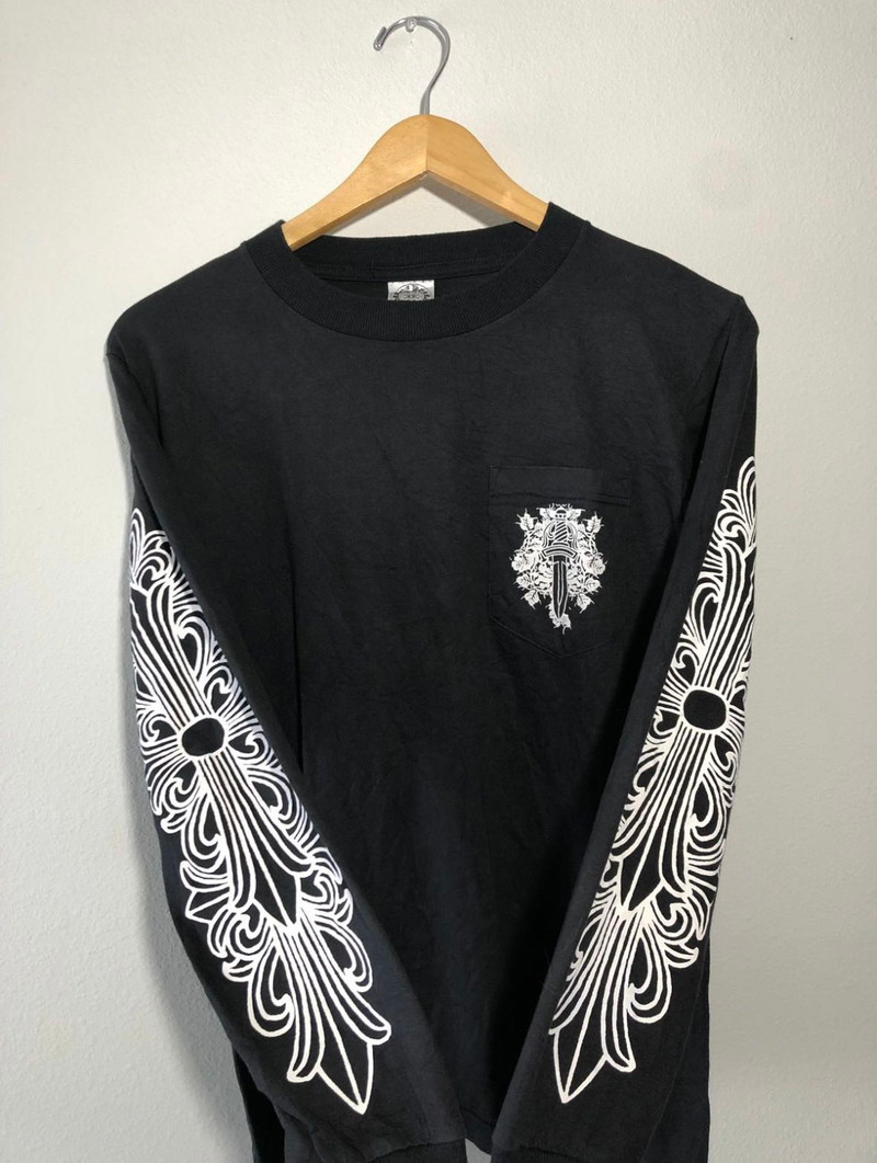 Chrome Hearts Chrome hearts “Dagger” vintage longsleeve