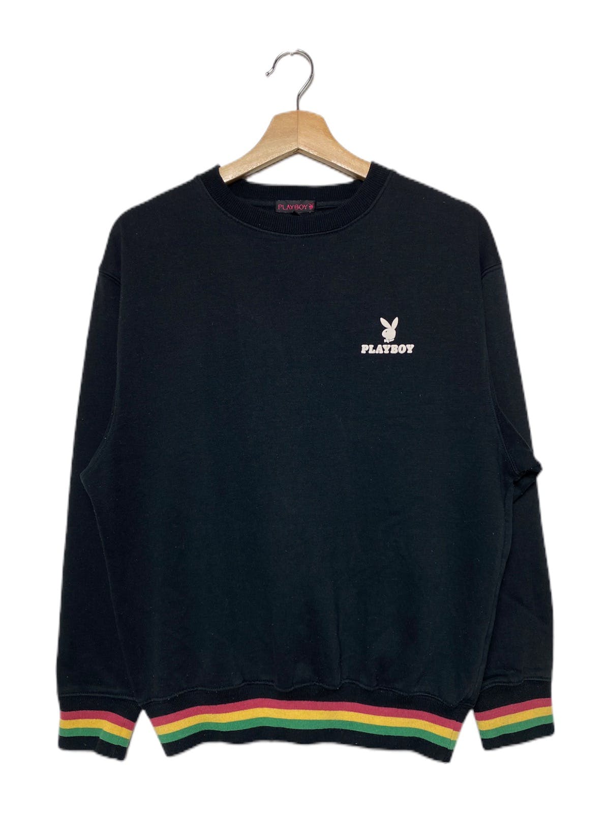 Vintage Playboy Rasta Embroidered Crewneck - 2