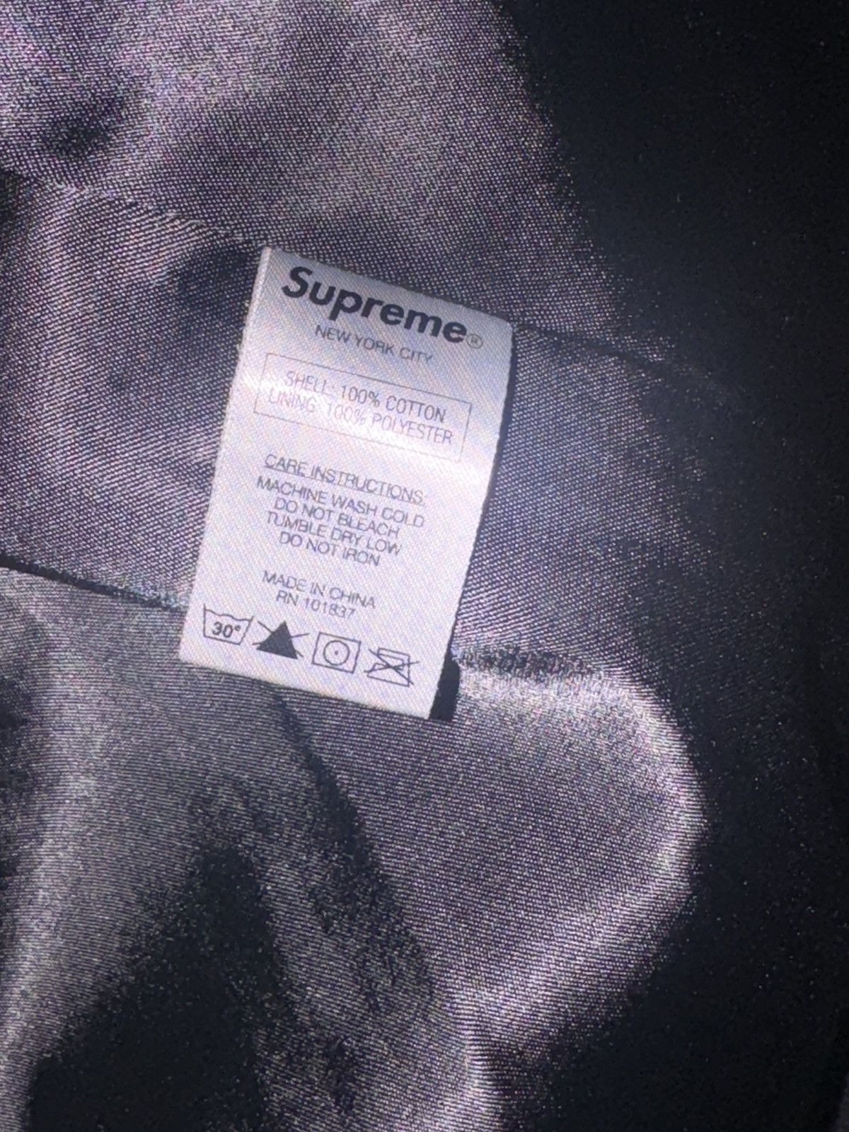 Supreme x WISE F/W 2013 potato chips Racing jacket - 4