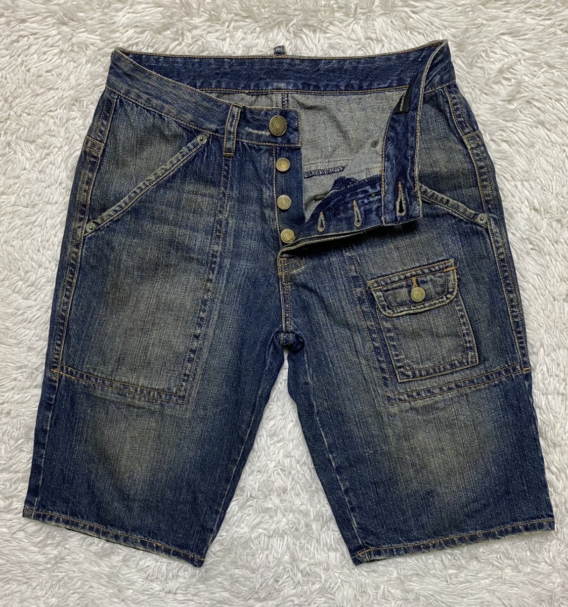 Vintage - Dsquared Dungaree Spring 85 Rare Distressed Denim - 5