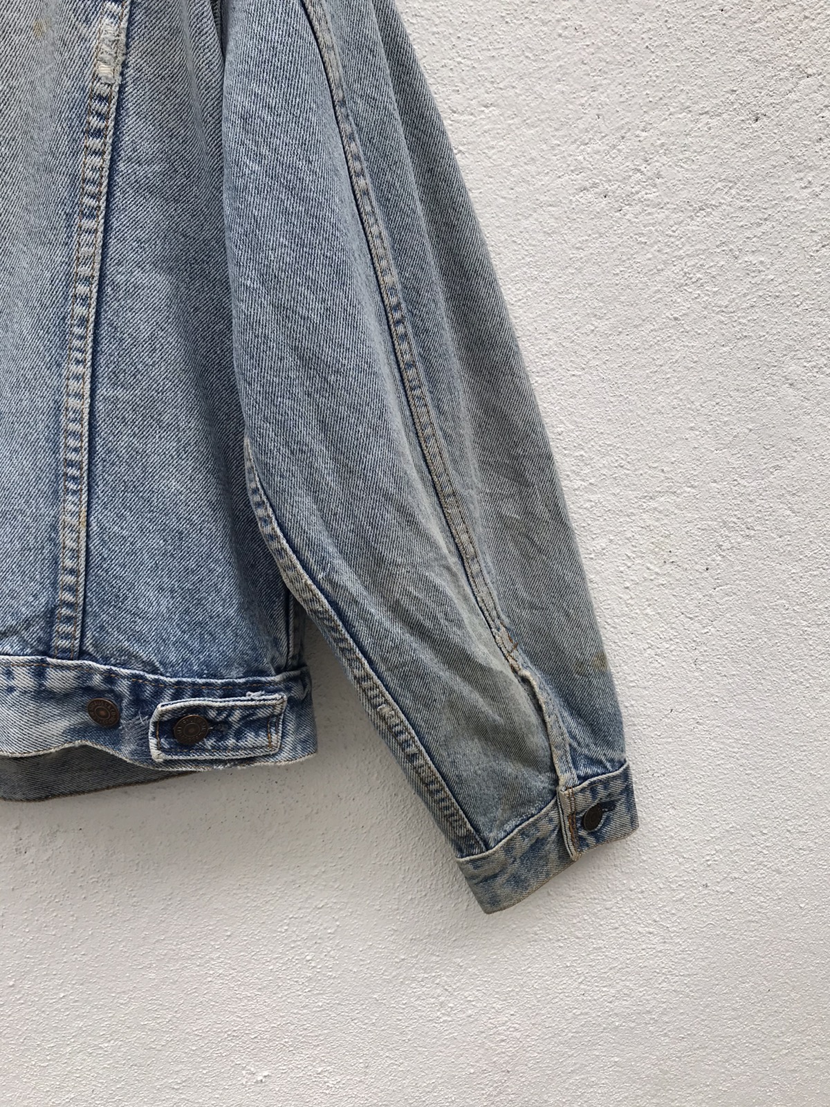 Made In Usa Levi’s Distressed Denim Jackets - 9