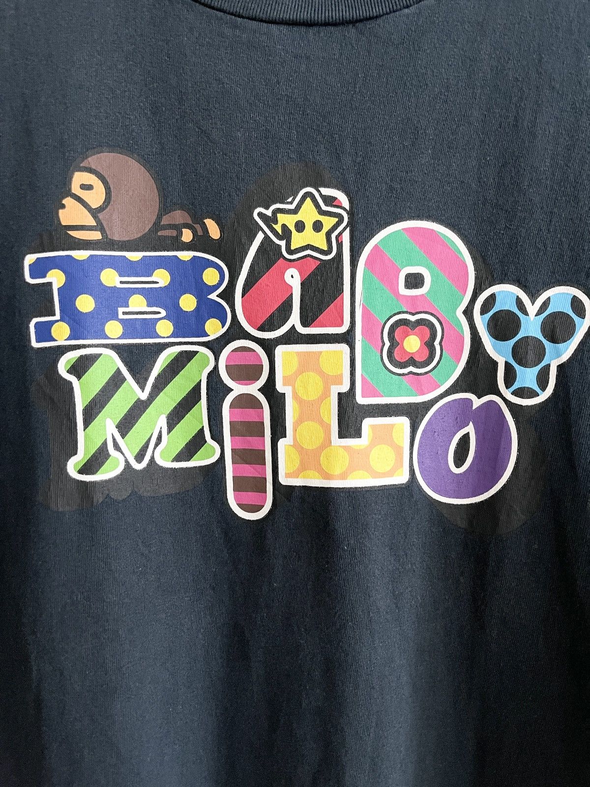 Bape Baby Milo Magical Spell-out Tee (M) - 4