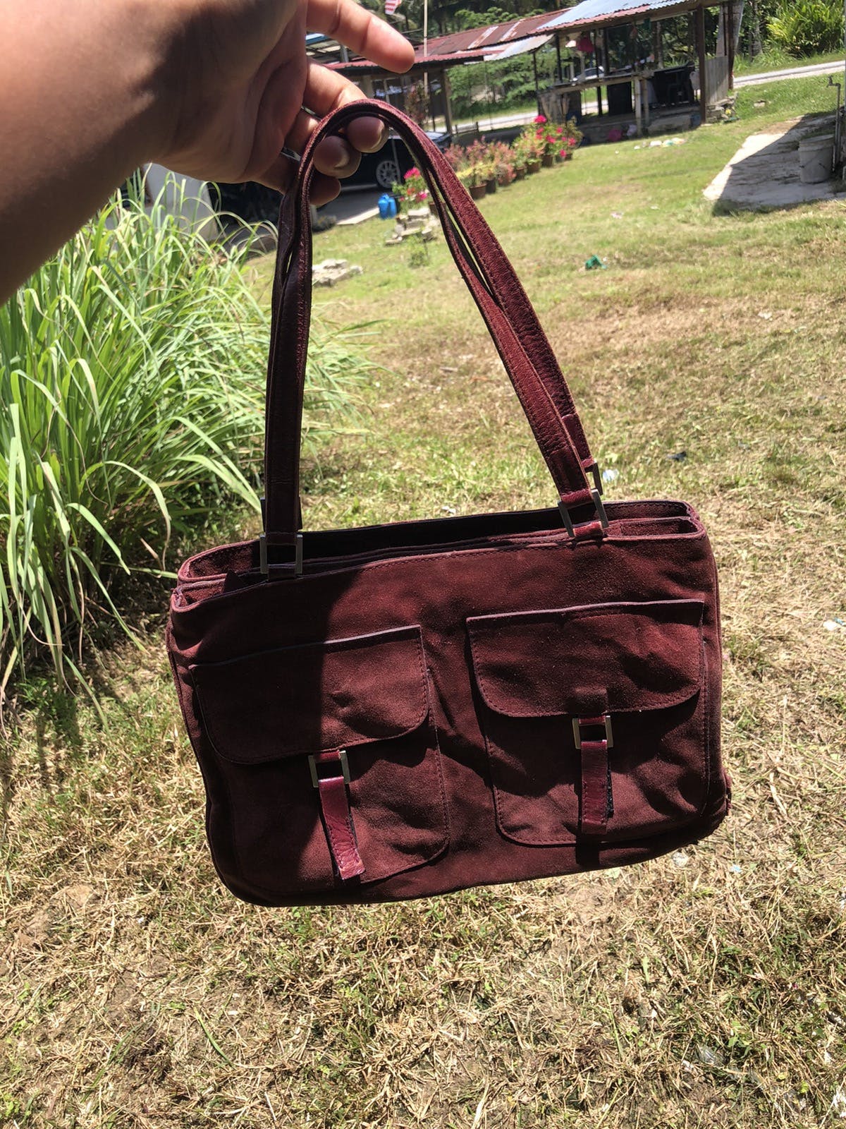 Vintage Marni Leather Handbag Made in Italy - 12