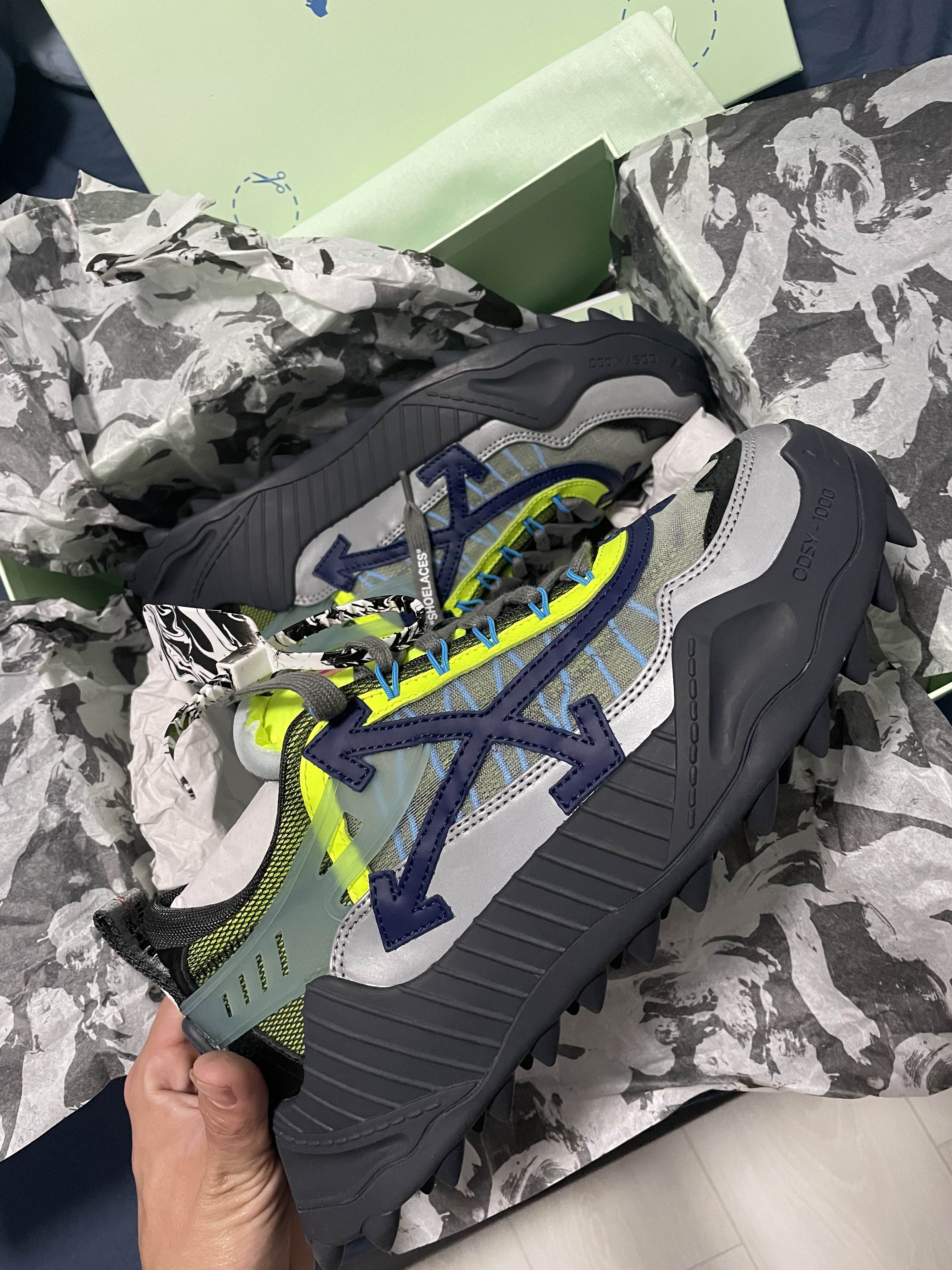 Off-white Odsy-1000 Grey Lime - 2