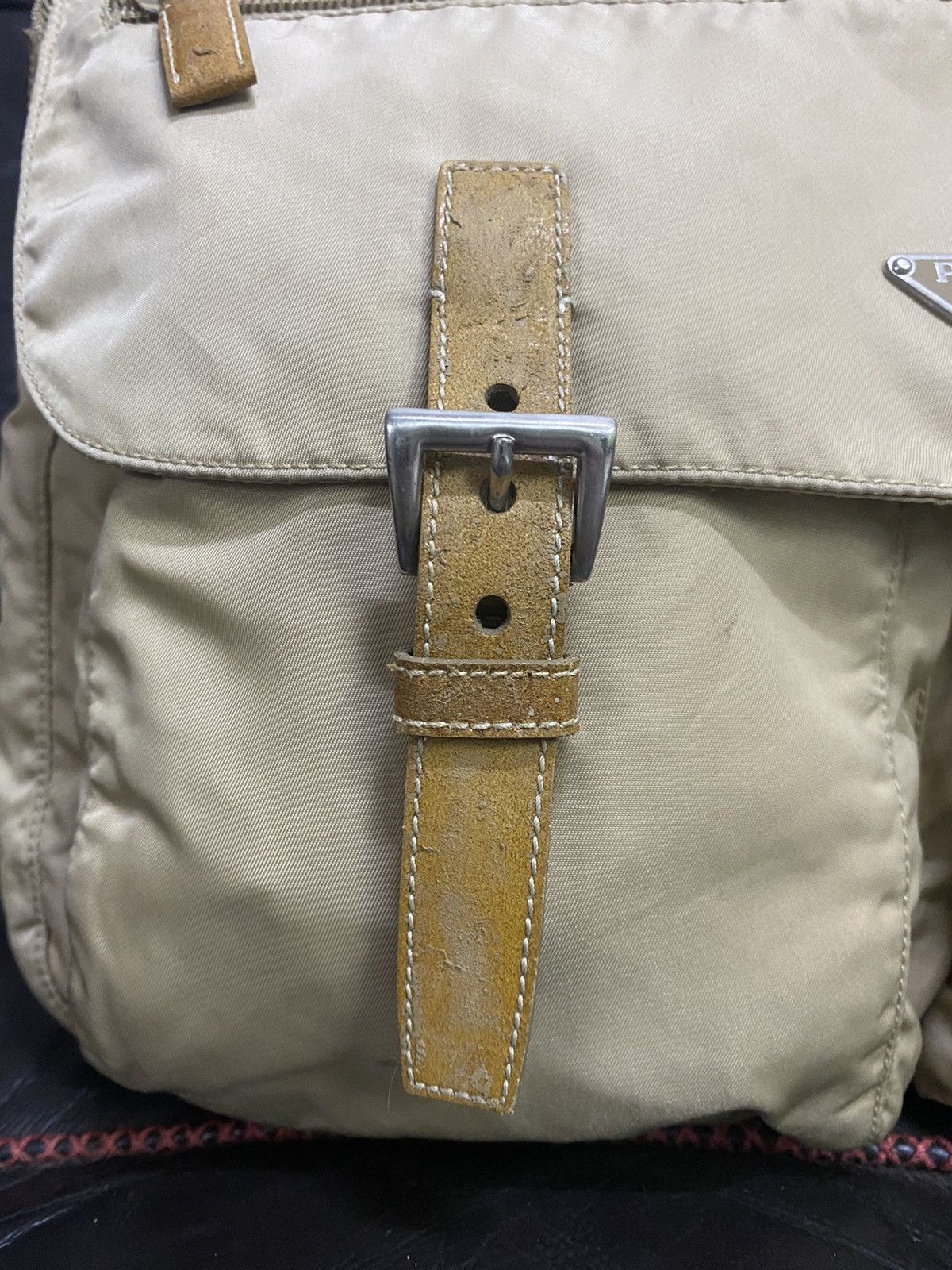 Authentic Prada Tessuto Nyalon Messenger Shoulder Bag - 4