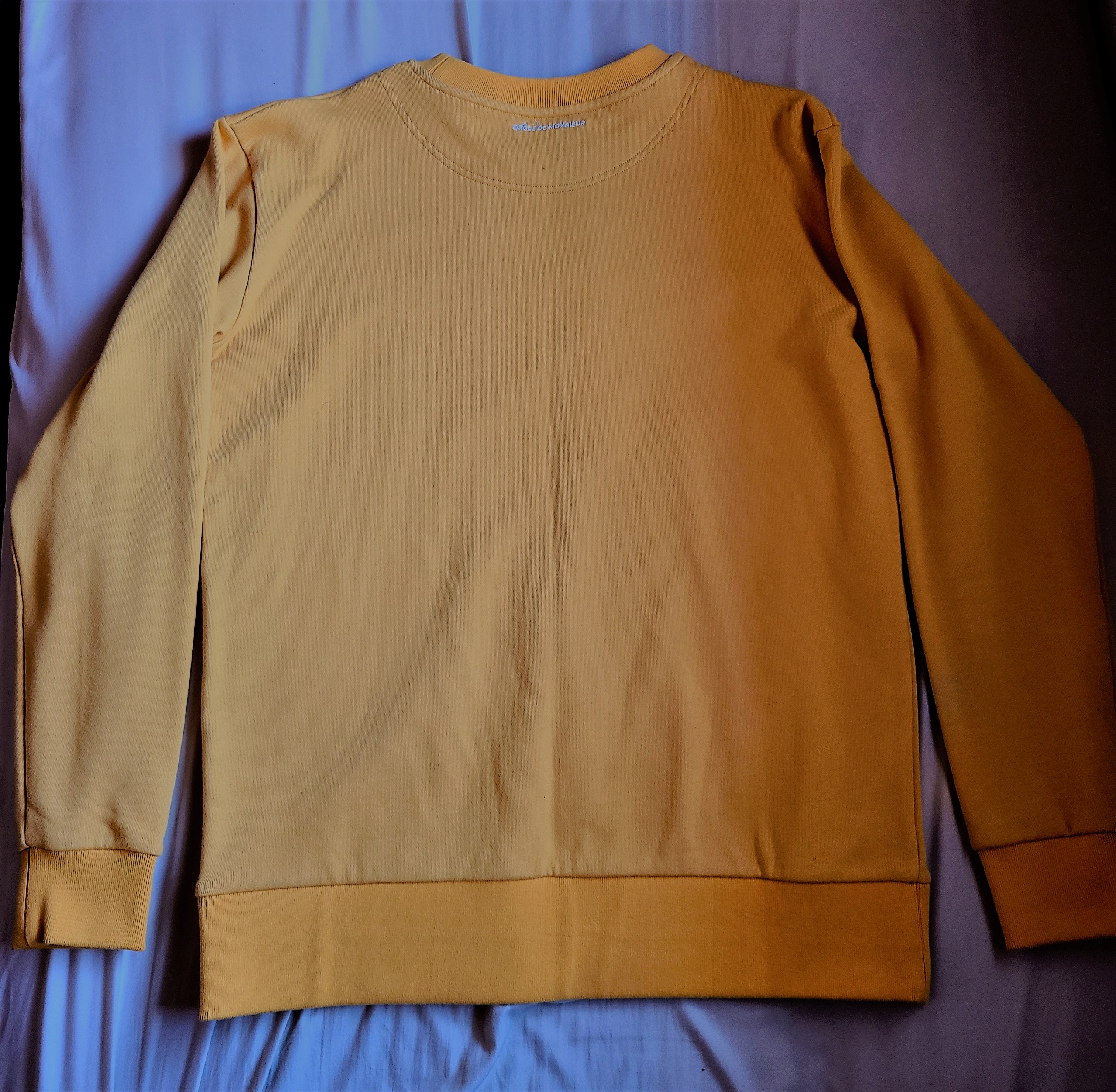 Drole De Monsieur - Yellow NFPM Embroidered Sweatshirt - 3