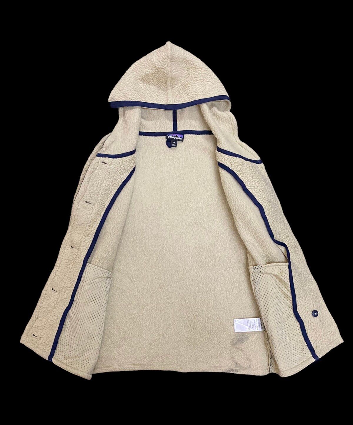 Rare🗻Patagonia Retro-X Sherling Fleece Hooded Cardigan - 3