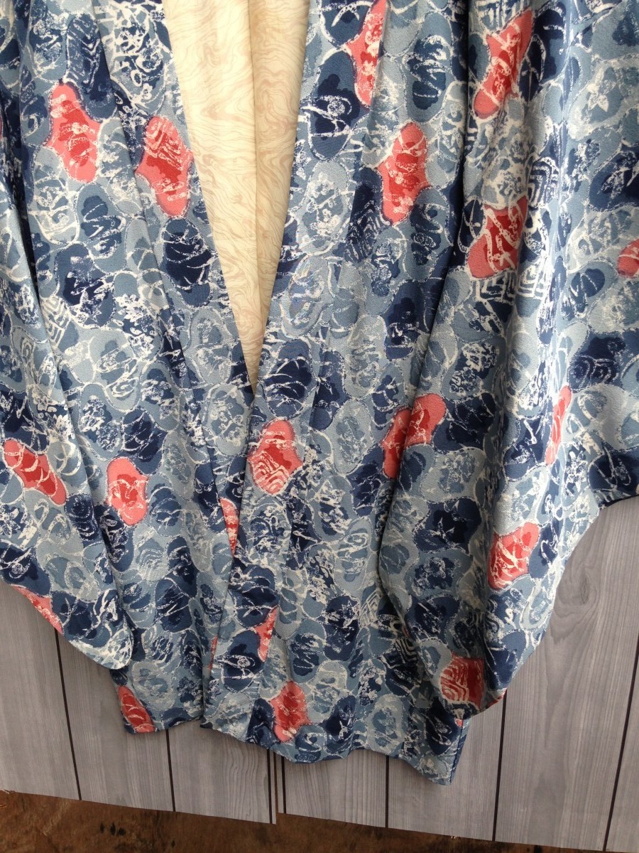 Japanese Classic Script - Japanese Kimono Abstract Pattern Classic Floral - 3
