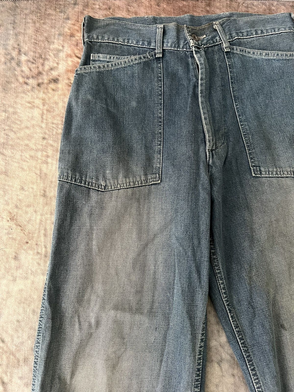 💥Baggy Vintage 90s Levis Buckelback Denim - 3