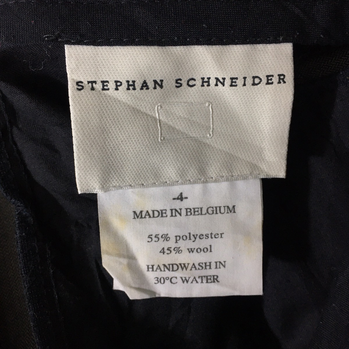 Vtg STEPHAN SCHNEIDER Made In Belgium Casual Pant Trouser - 3