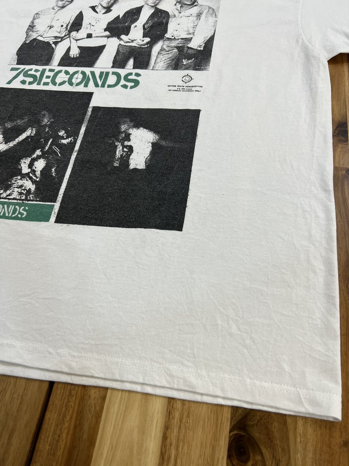 VINTAGE 90’s 7 SECONDS PUNK T-SHIRT - 7