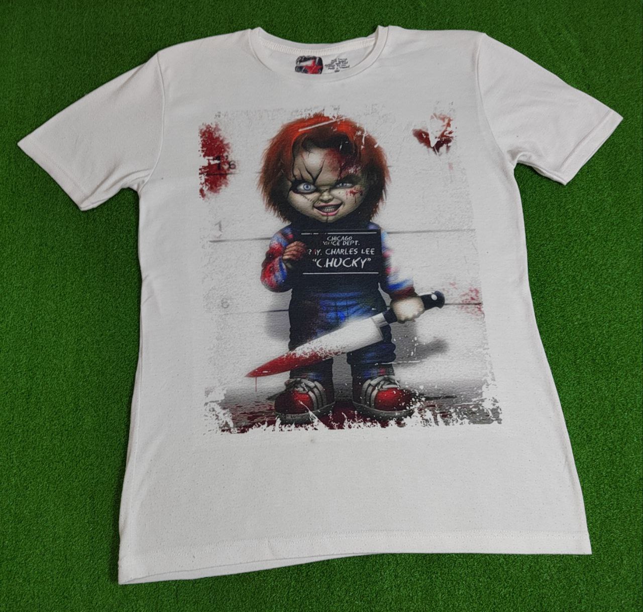 Vintage - Vitntage Chucky x Horror Movie Tshirt Rare Design - 3