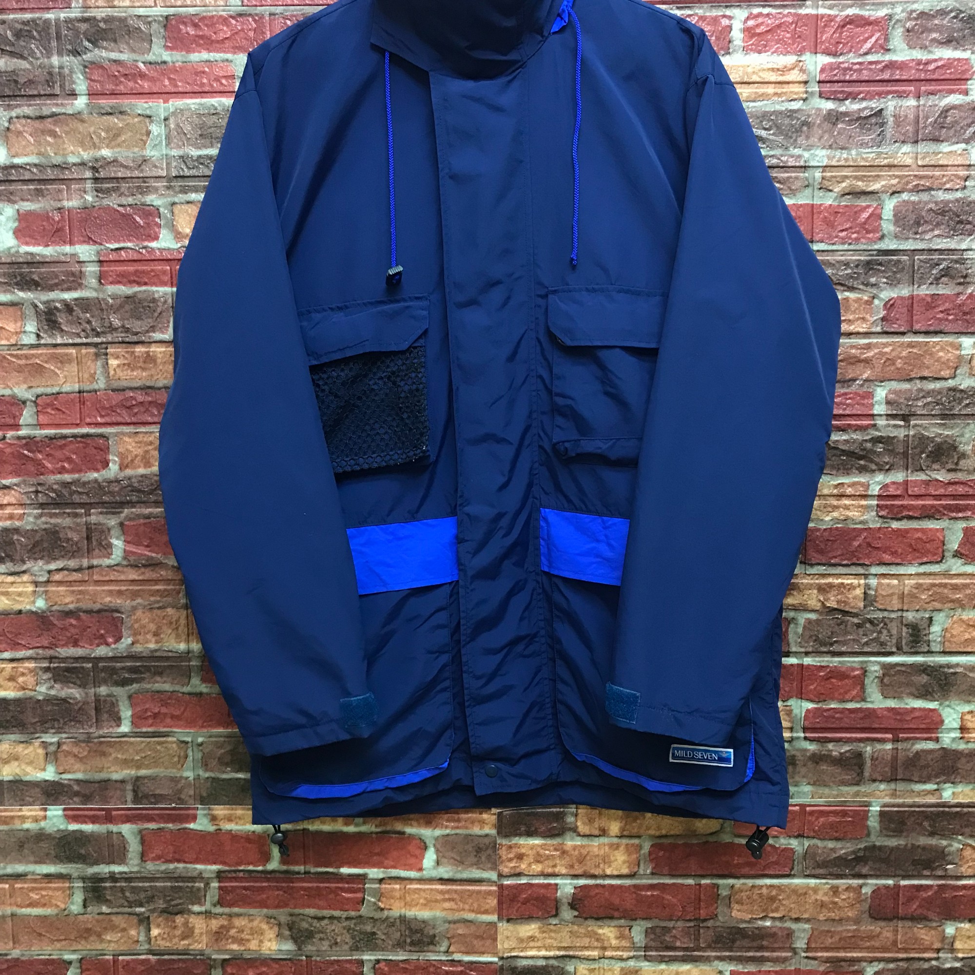 Vintage Mild-seven outdoor survival jacket TNF zipper - 2