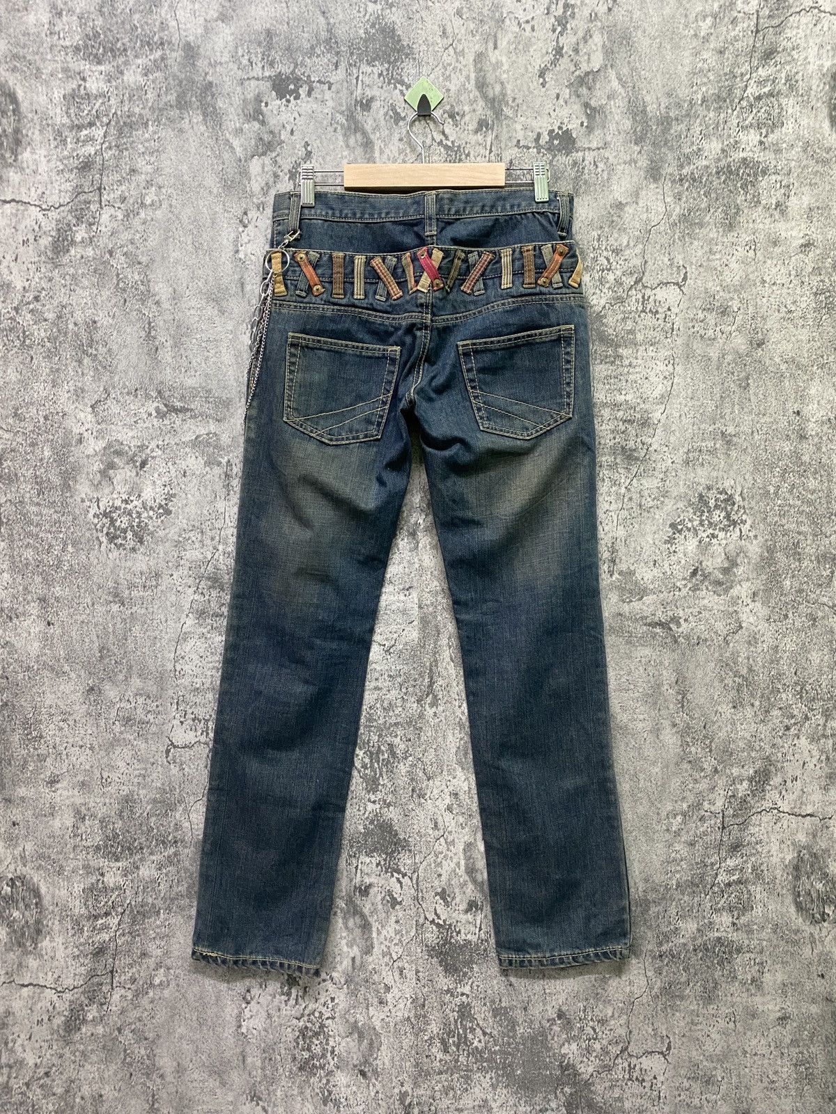 Japanese Brand - Vintage Double Waist J-Honey Junya Watanabe Style Denim - 2